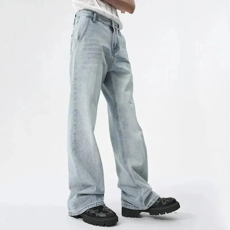 Japanese Brand Wide Leg Bottom Denim Size US 32 / EU 48 - 4 Thumbnail