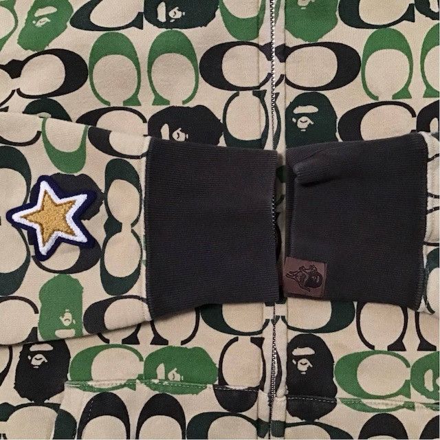 Bape × Coach BAPE × COACH shark full zip hoodie A Bathing Ape Size US S / EU 44-46 / 1 - 6 Thumbnail