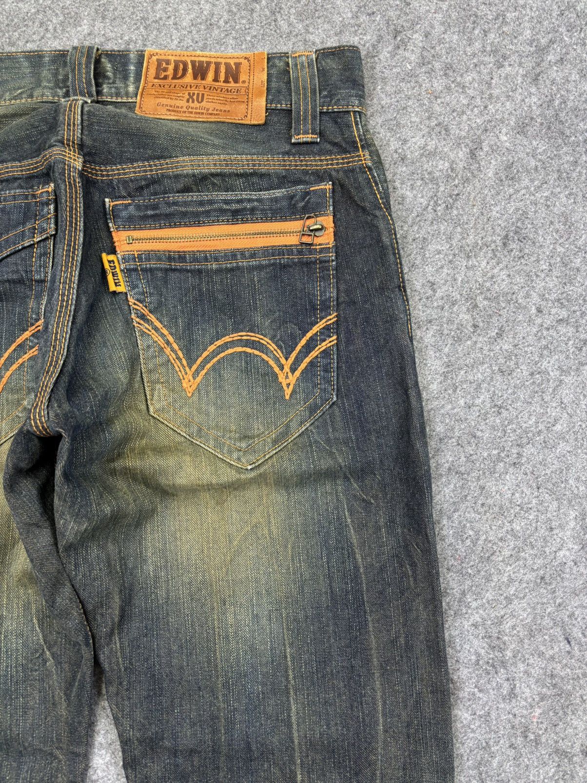 Edwin 💥Rust Wash💥Sick Edwin Crazy Style Rush Mudwash Denim F920 Size US 30 / EU 46 - 8 Thumbnail