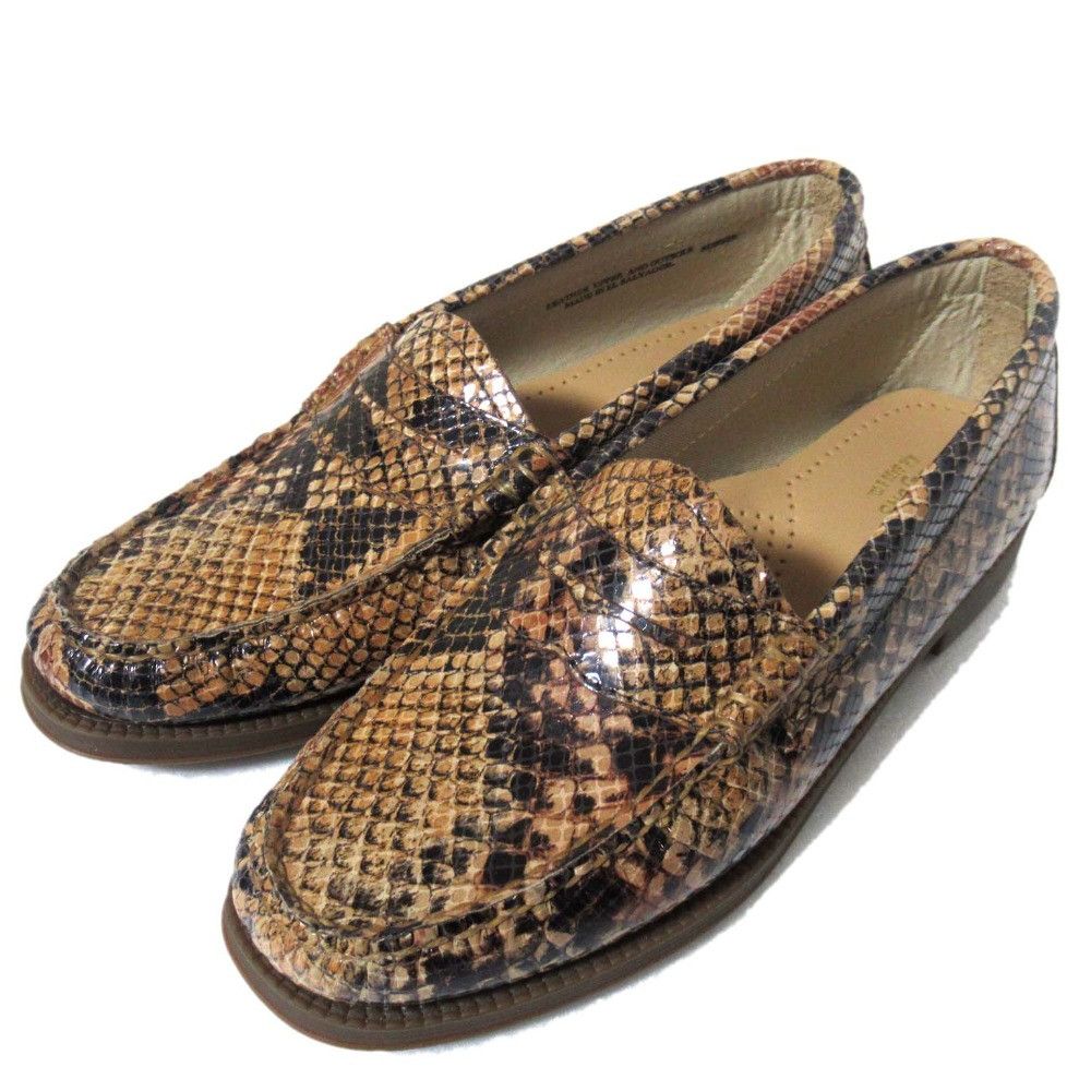Other Other G.H. Bass Weejuns Python Leather Loafer Leather Shoes DUTY FREE for USA Size ONE SIZE - 1 Thumbnail