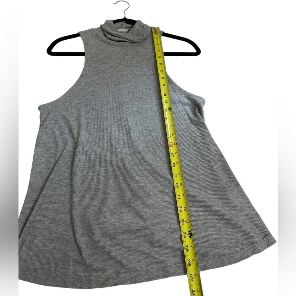 Free People Free People l Topanga Grey Sleeveless Turtleneck Top Medium Size M / US 6-8 / IT 42-44 - 5 Thumbnail