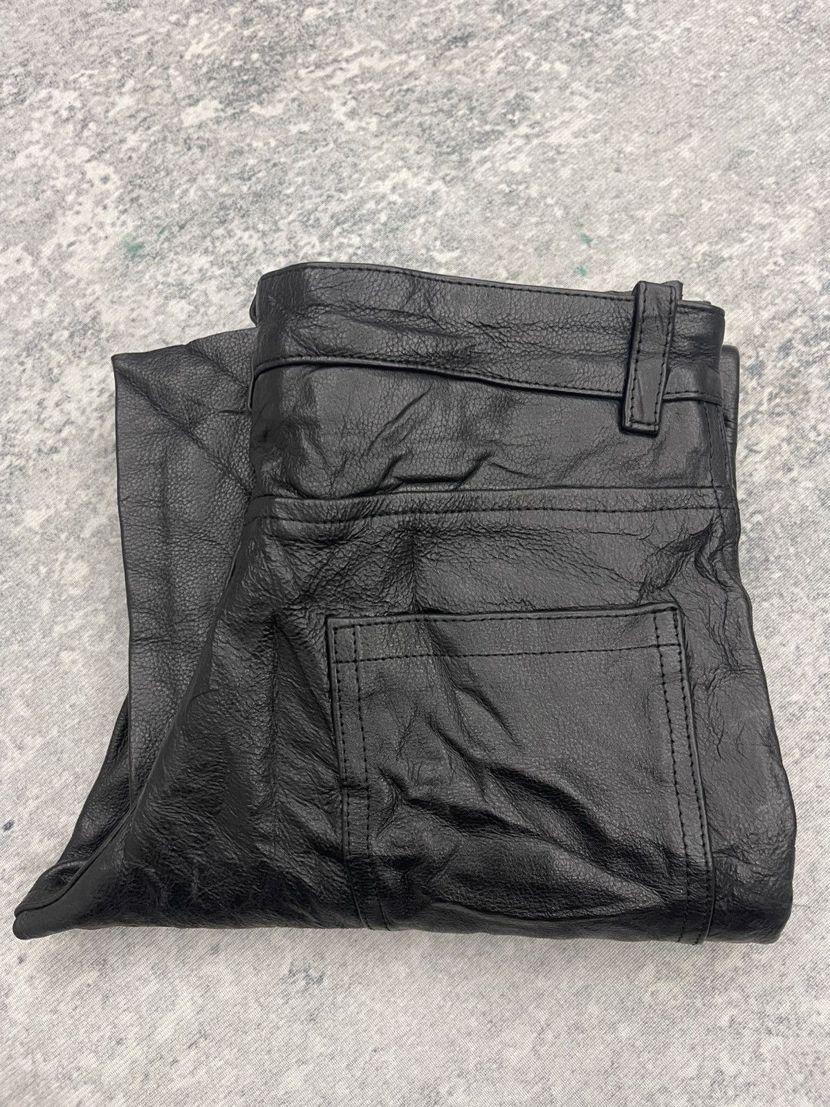 Genuine Leather Moto Field Cow Leather Pants Size US 30 / EU 46 - 18 Thumbnail