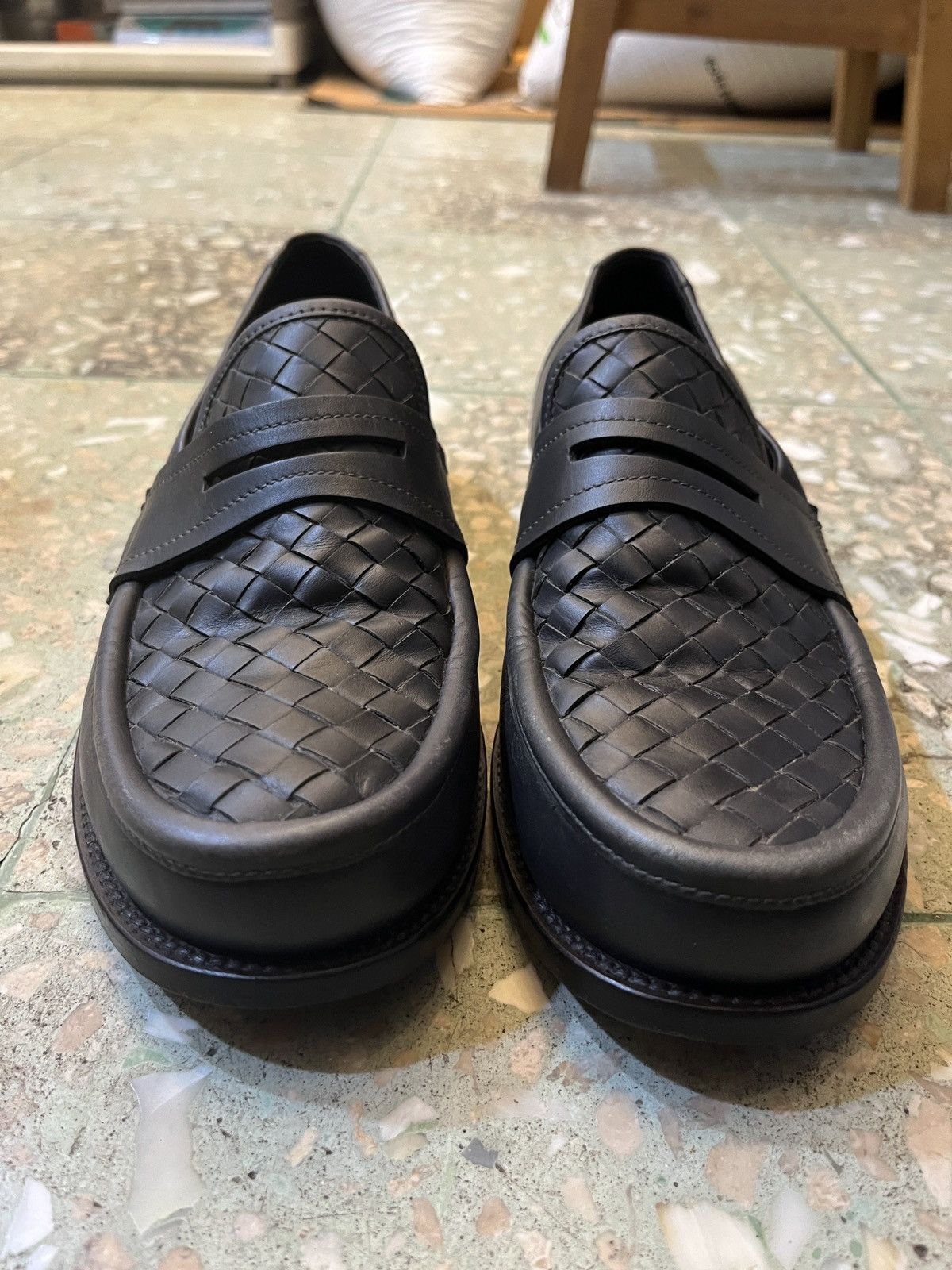 Bottega Veneta Bottega Veneta Intrecciato Penny loafers