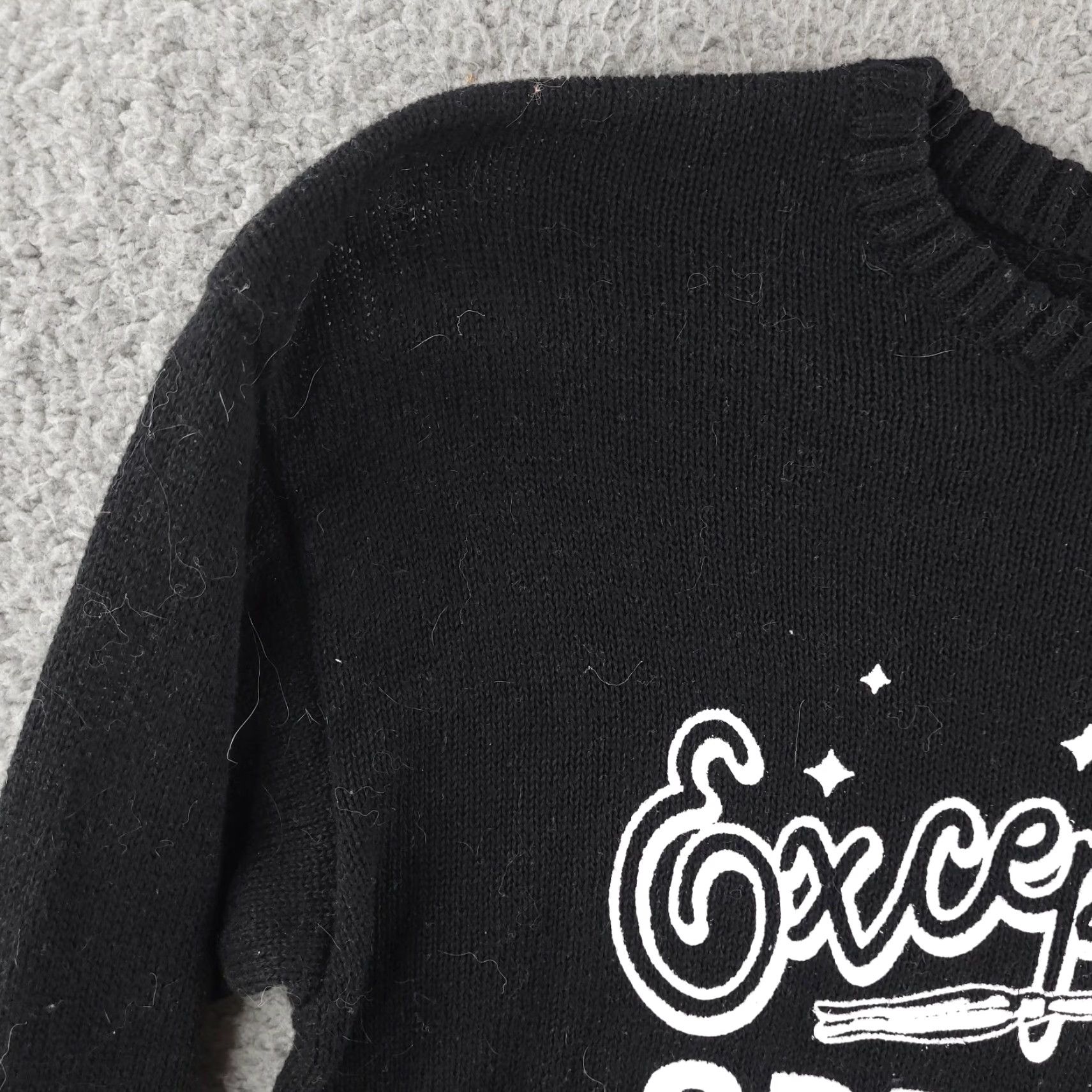 Vintage Harry Potter Luna Lovegood Sweater Mens Medium Black Exceptionally Ordinary Size M / US 6-8 / IT 42-44 - 4 Thumbnail