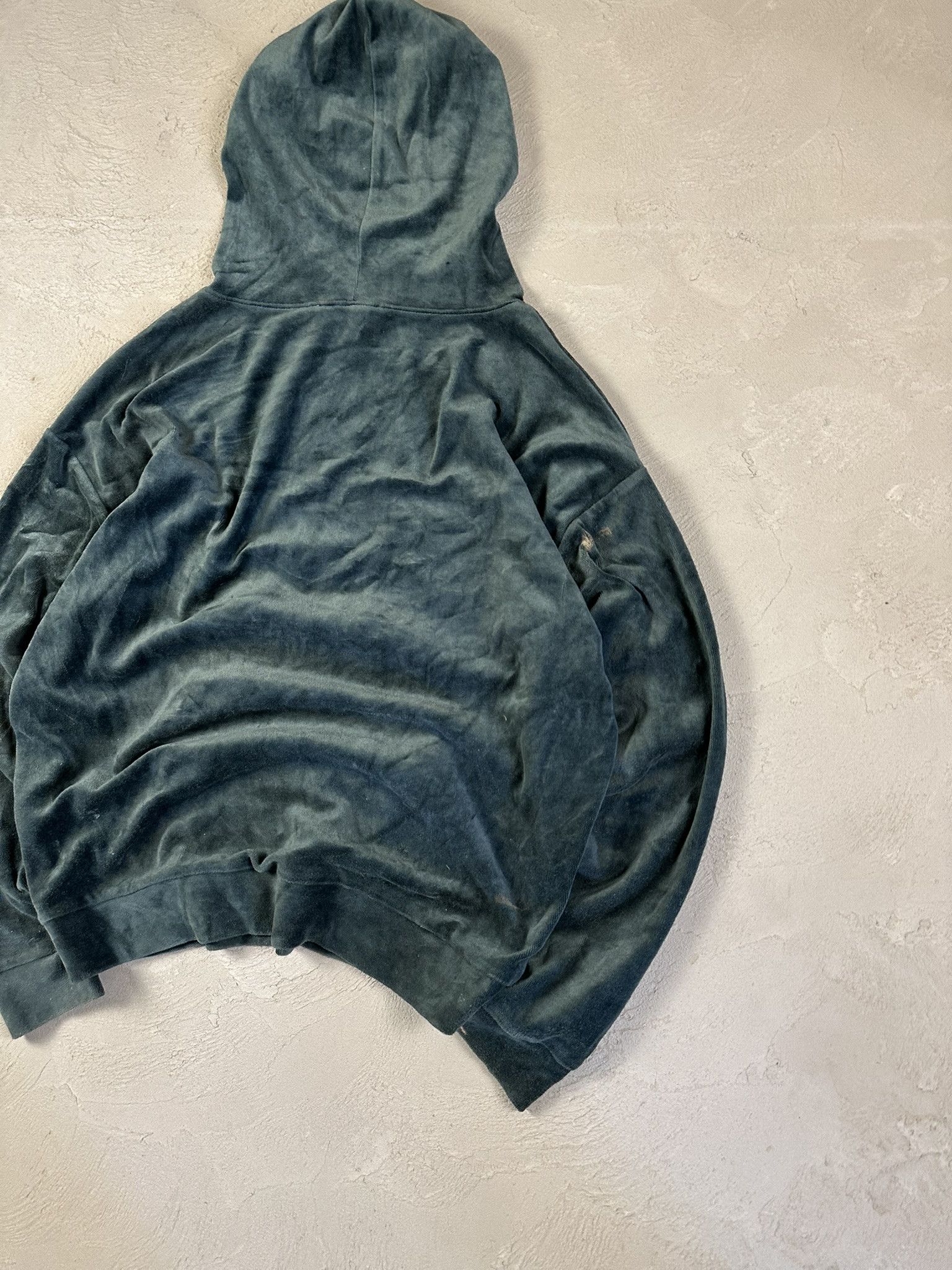 Juicy Couture Vintage Y2k Juicy Couture Velour Velvet Logo Hoodie Size M / US 6-8 / IT 42-44 - 11 Thumbnail