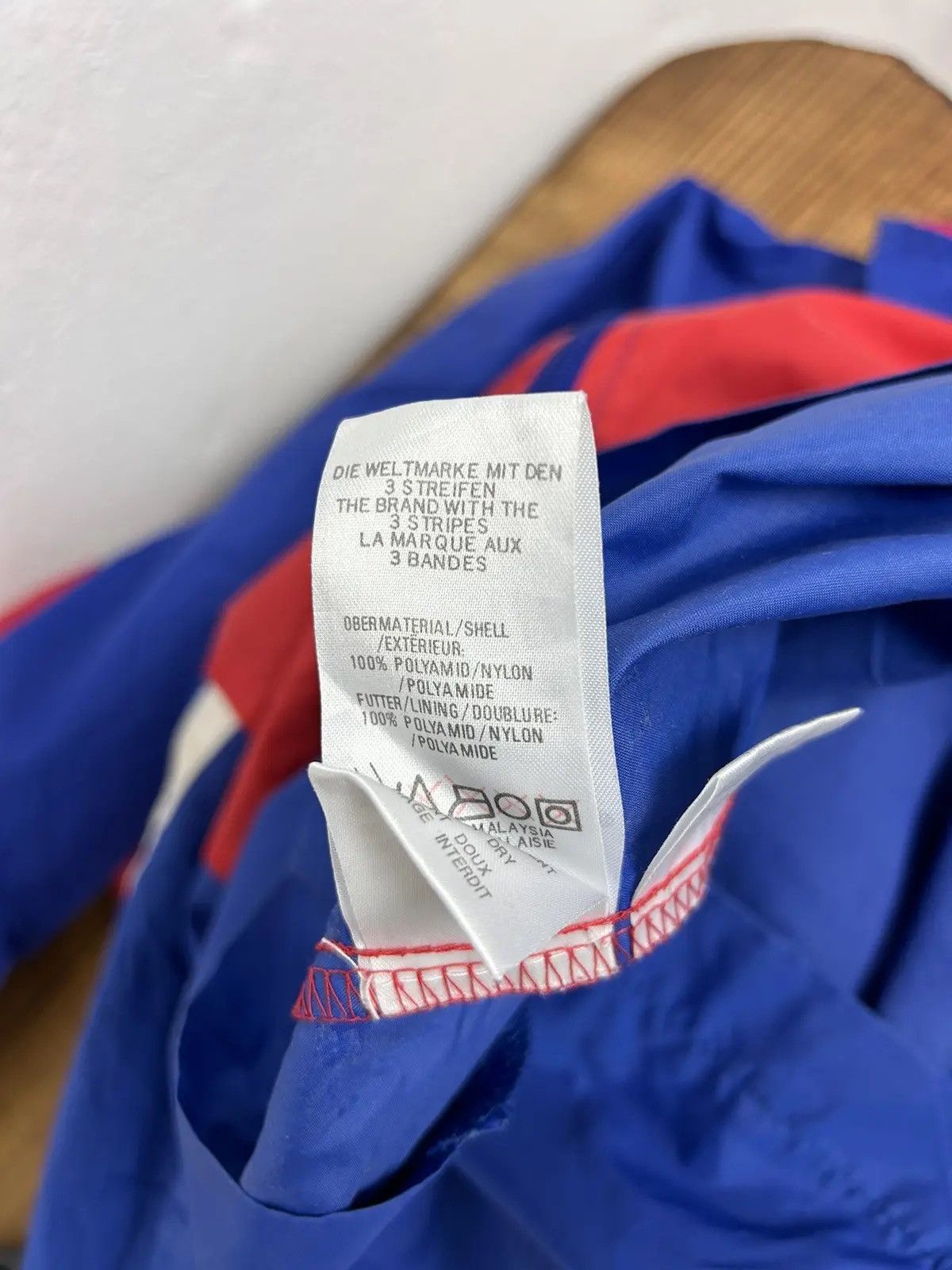 Adidas 90s Vintage Adidas Bayern Munchen 1993/95 Windbreaker Size US XL / EU 56 / 4 - 12 Thumbnail