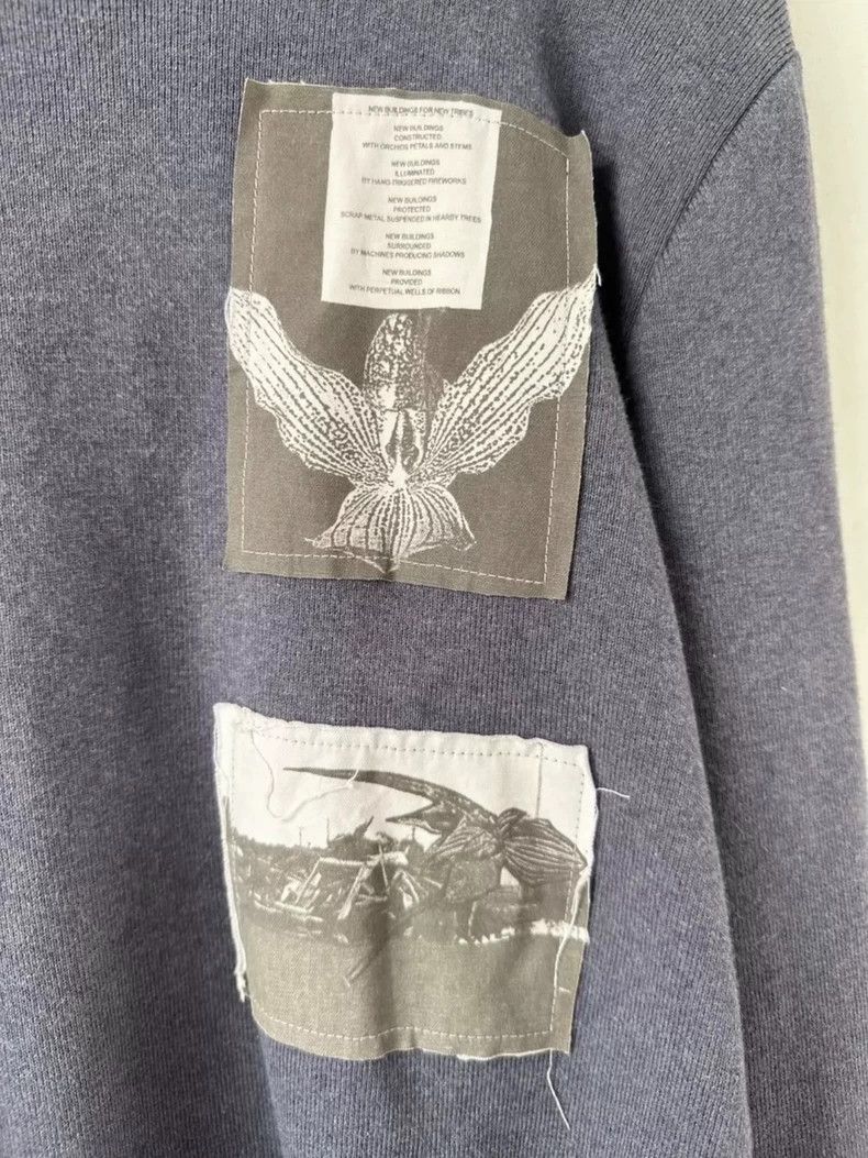 Raf Simons Raf simons Out-of-print patch-cloth sweater knitted sweats Size US S / EU 44-46 / 1 - 4 Thumbnail
