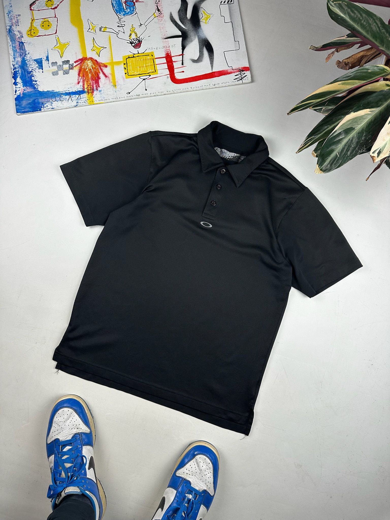Oakley Vintage Y2K Oakley Polo Logo jersey Size US M / EU 48-50 / 2 - 2 Thumbnail