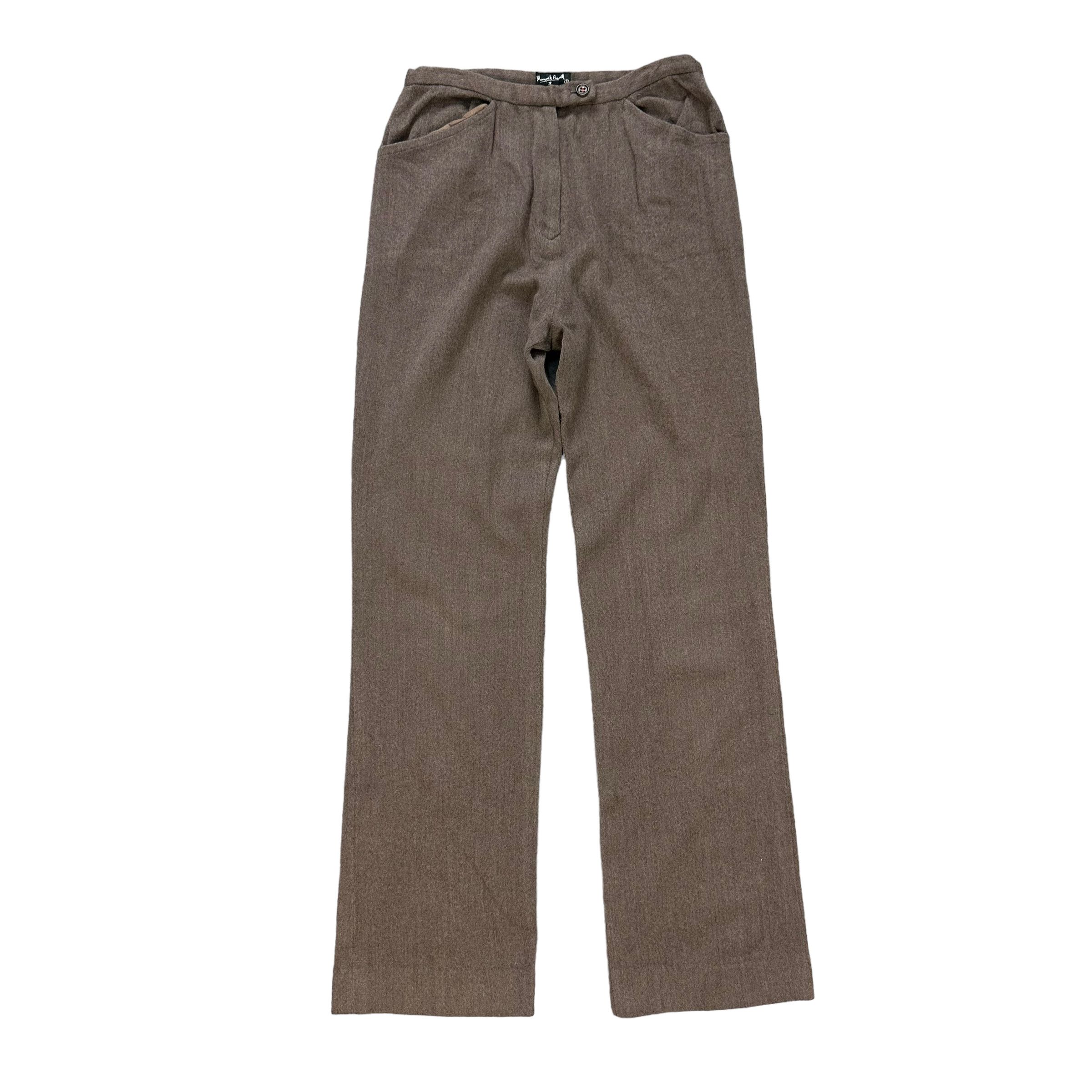 image of Margaret Howell England Casual Pants / Trousers 7467-147 in Brown, Women's (Size 25)