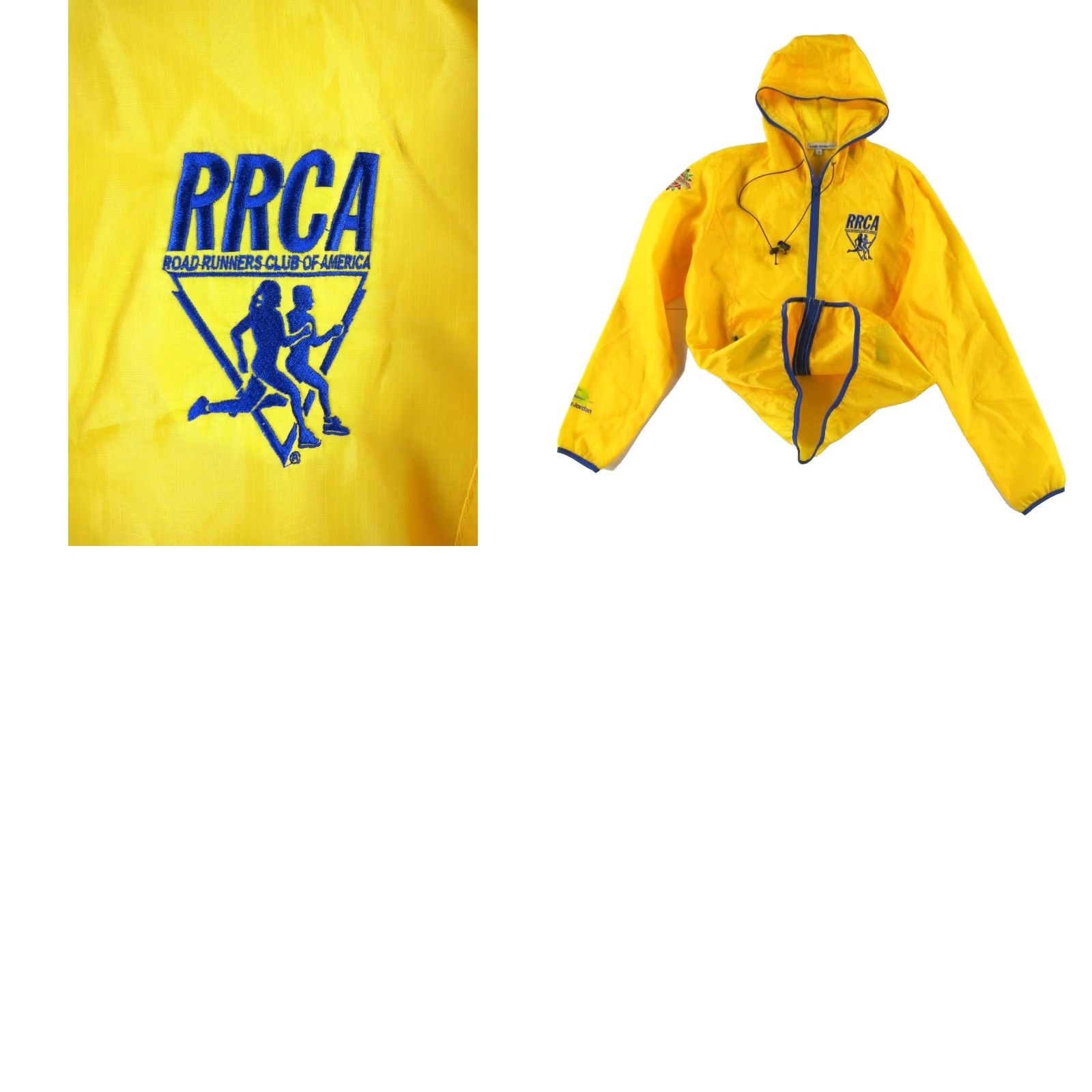 Jordan Brand Leslie Jordan Yellow Purple Road Runners Club Of America Full Zip Hood Jacket S Size S / US 4 / IT 40 - 8 Thumbnail