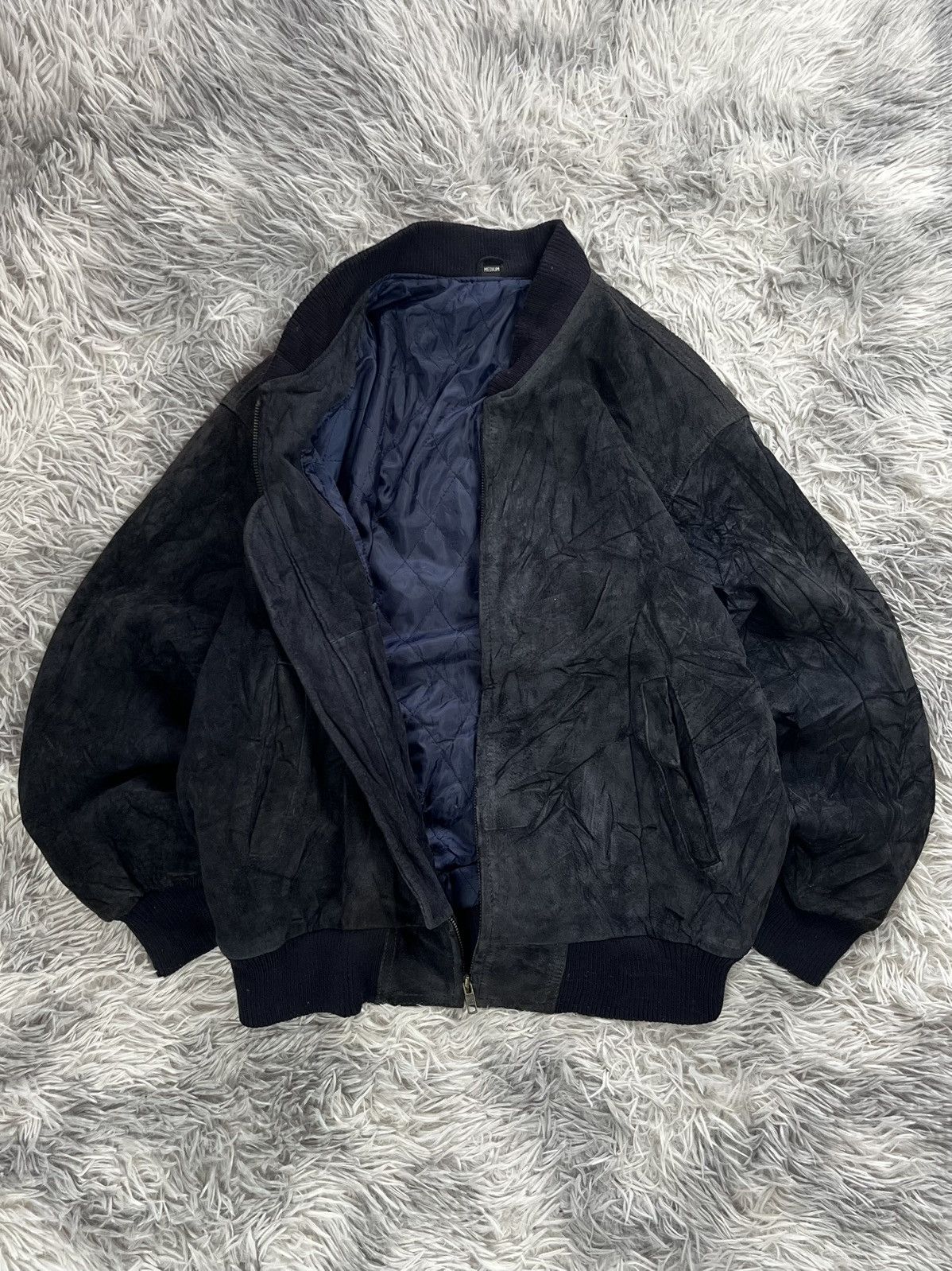 Vintage Vintage bomber Leather Jacket Size US M / EU 48-50 / 2 - 5 Thumbnail