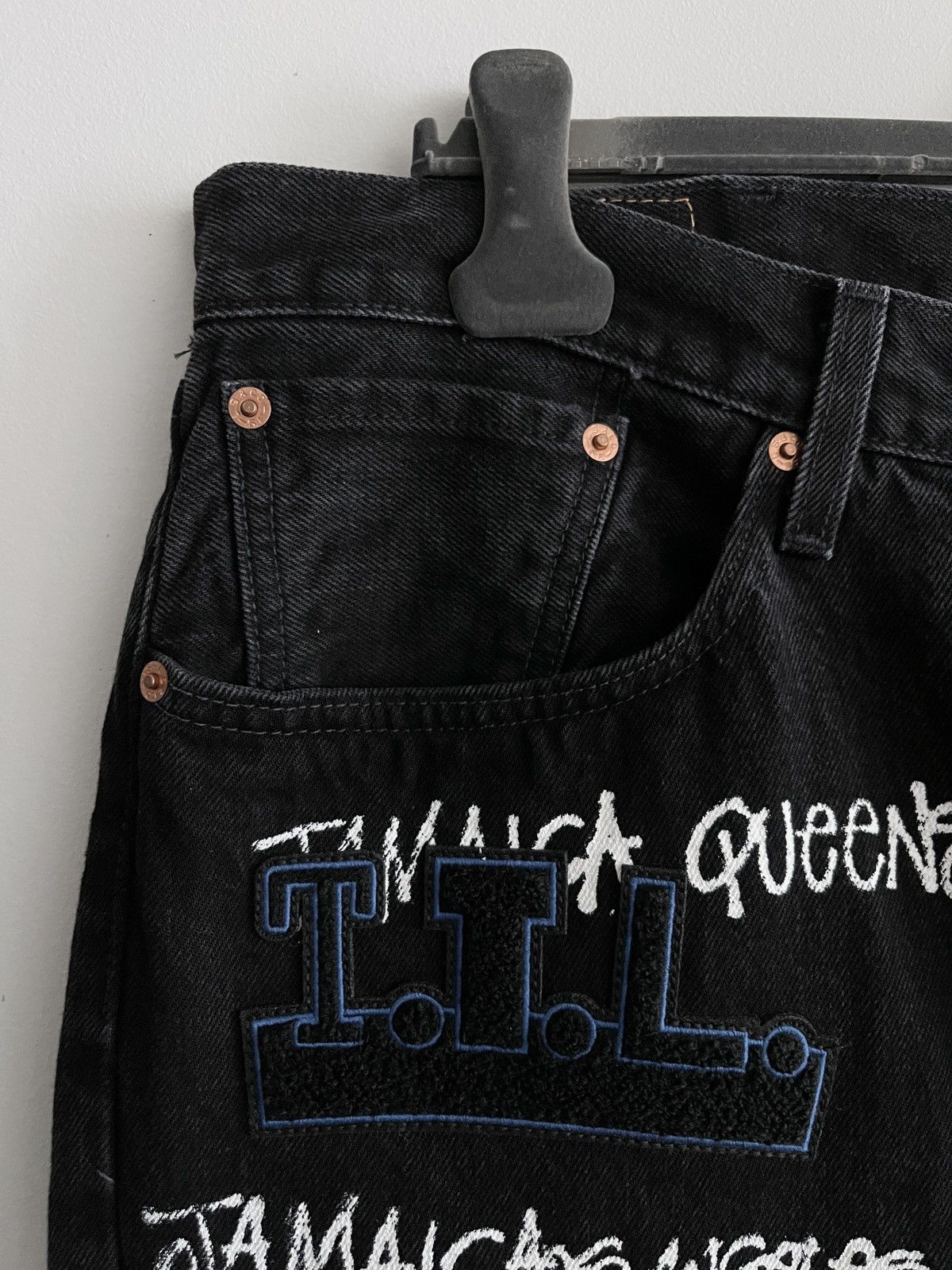 DENIM TEARS × Our Legacy × Stussy RARE! Stussy x Denim Tears x Our Legacy - 501 Jeans Size US 42 / EU 58 - 5 Thumbnail
