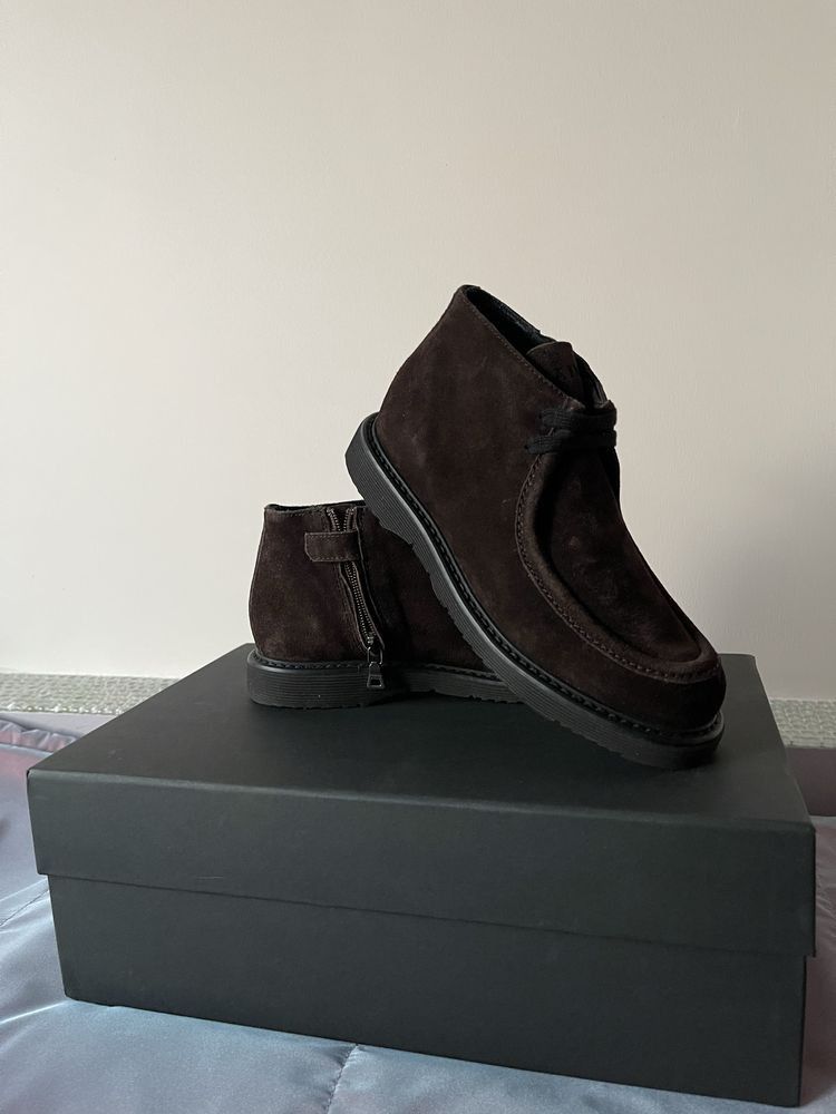 Prada Prada Suede Brown Zip Vintage Boots Size US 4 / IT 34 - 4 Thumbnail