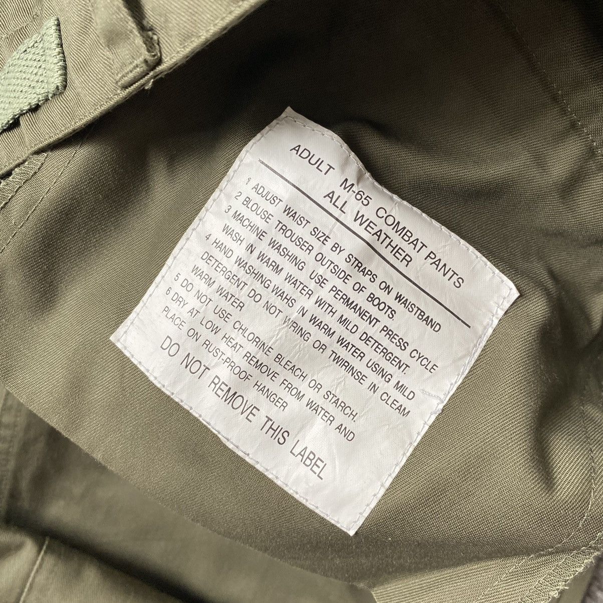 Vintage M-65 Combat Pants All Weather Size US 31 - 5 Thumbnail
