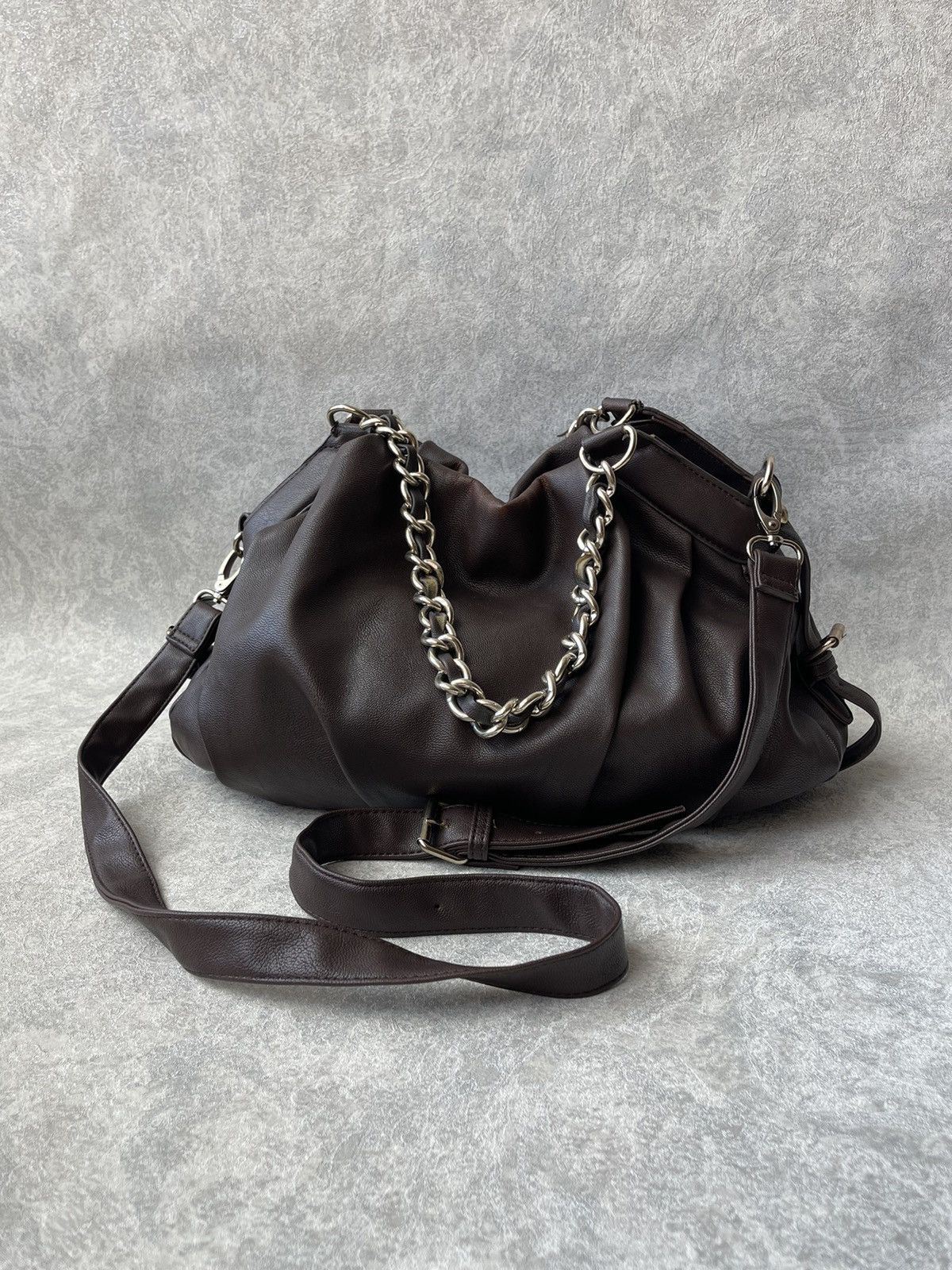 Guess 90s Vintage Guess Zippered Belt Shoulder Bag Size ONE SIZE - 9 Thumbnail
