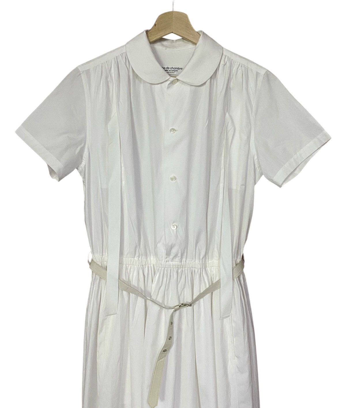 Comme des Garcons Comme Des Garçons AD2001 Cotton Poplin Midi Dress Size M / US 6-8 / IT 42-44 - 23 Thumbnail