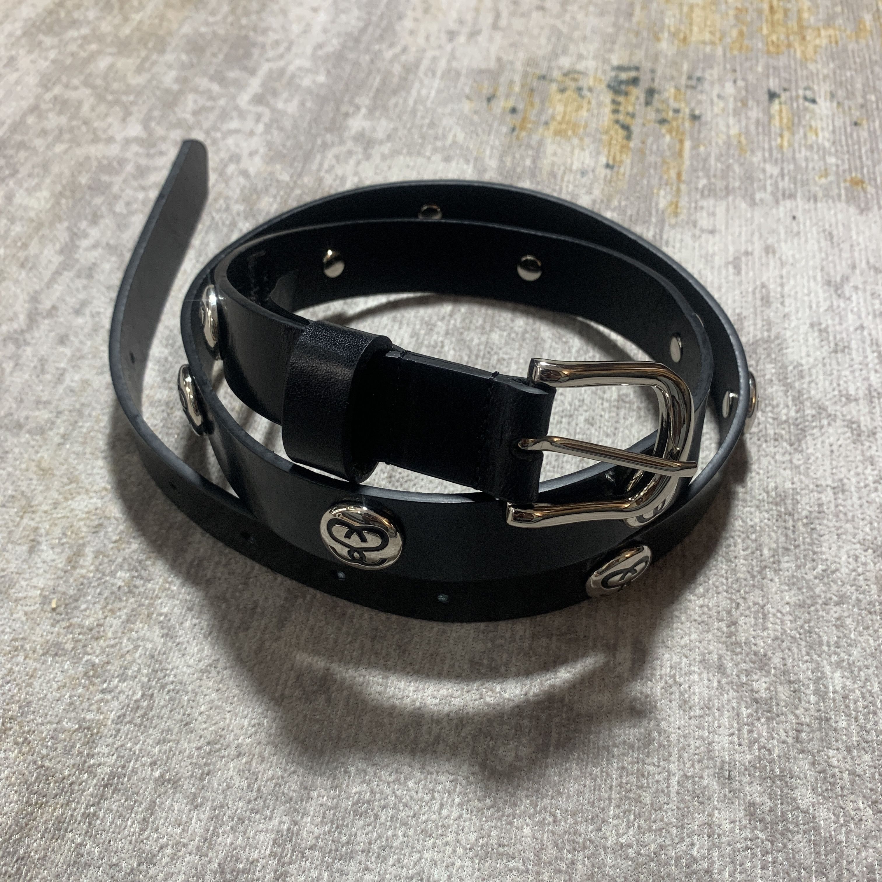Stussy STUSSY SS LINK STUDDED BELT Size ONE SIZE - 3 Thumbnail
