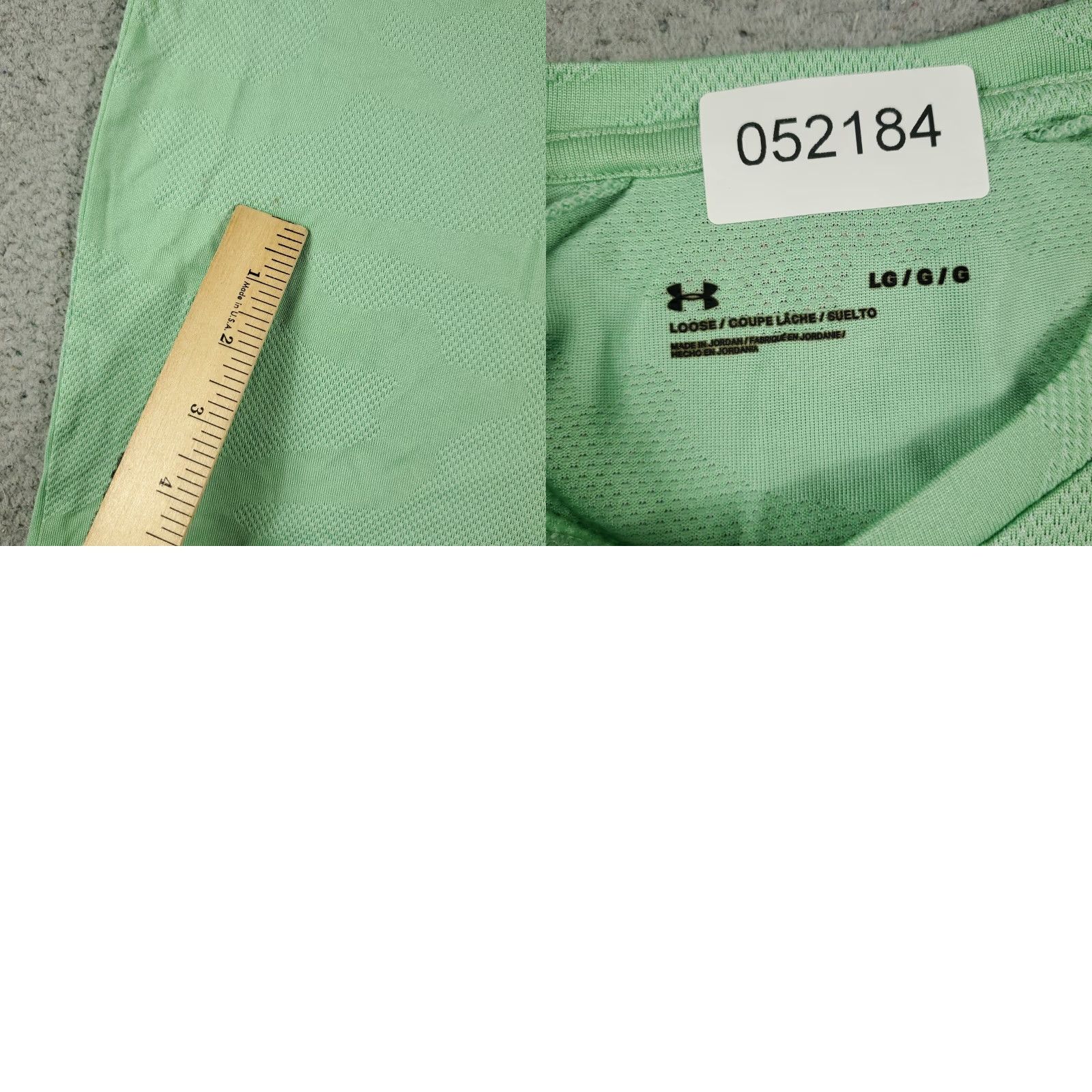 Under Armour Under Armour T Shirt Mens Size Large Green Active Training Short Sleeve * Size US L / EU 52-54 / 3 - 8 Thumbnail