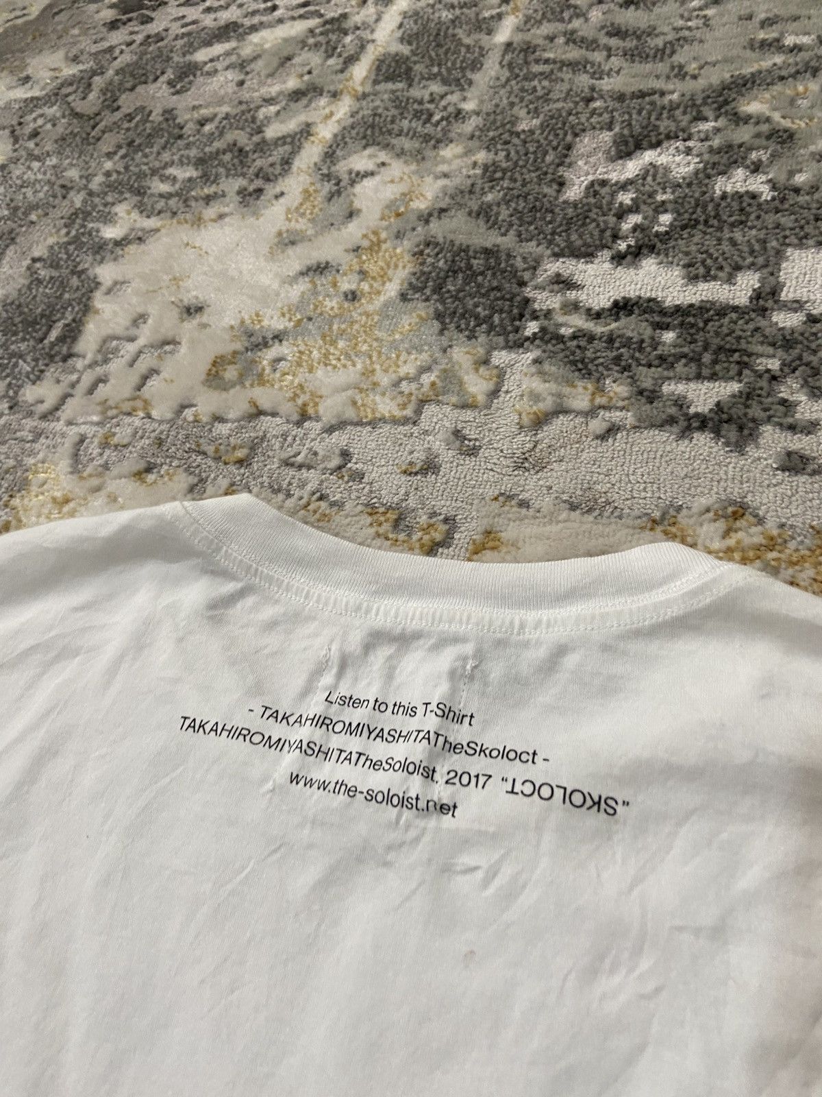 Number (N)ine SS17 LISTEN TO THIS T-SHIRT” Size US M / EU 48-50 / 2 - 6 Thumbnail