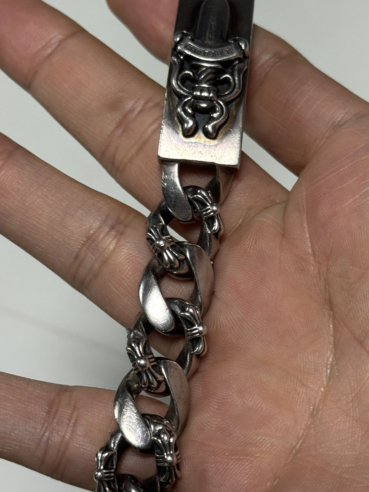 Chrome Hearts Chrome hearts dagger id fancy bracelet Size ONE SIZE - 16 Thumbnail