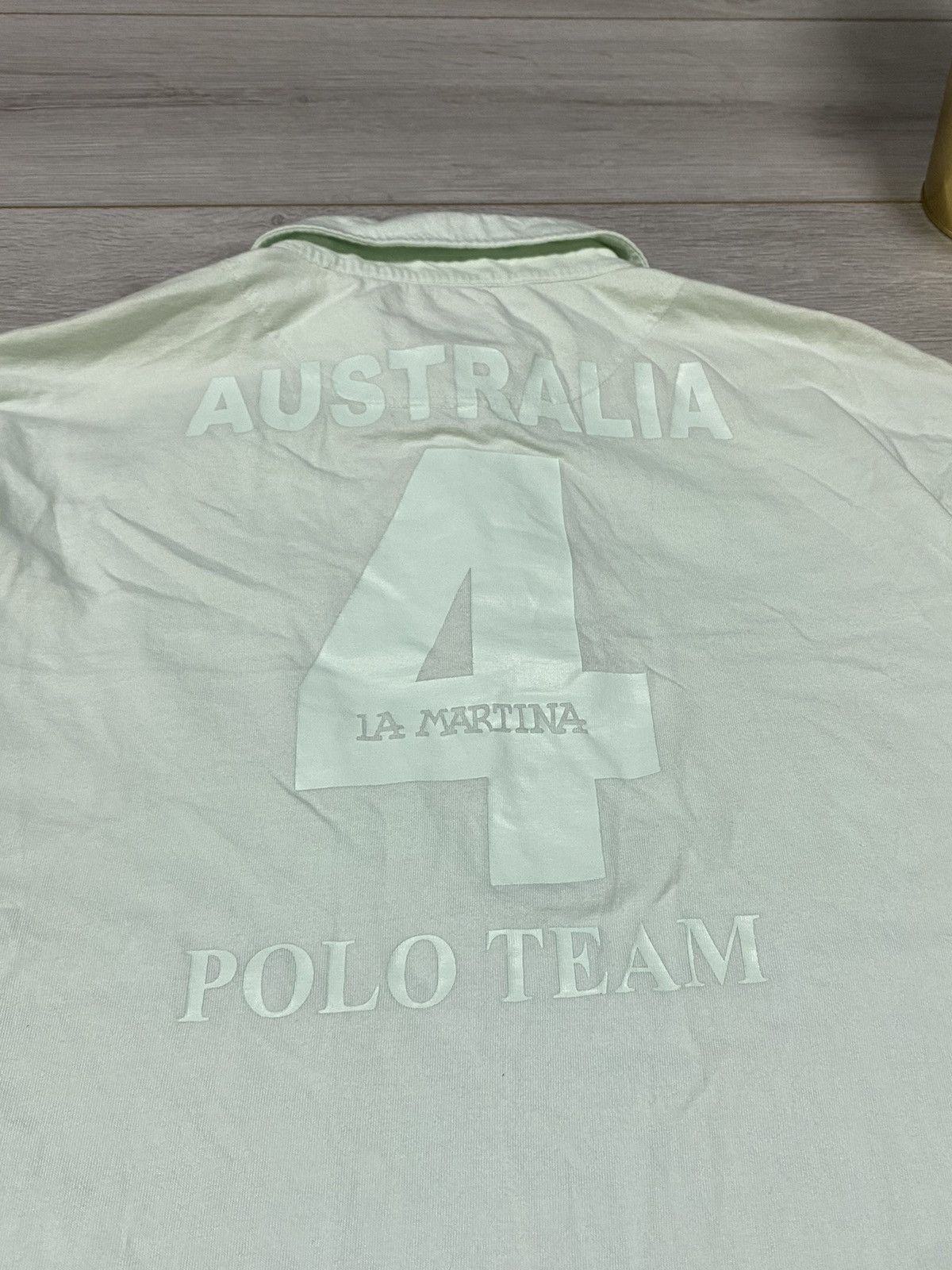 La Martina × Porsche Design La Martina Australia 4 big logo polo shirt Size US XXL / EU 58 / 5 - 9 Thumbnail