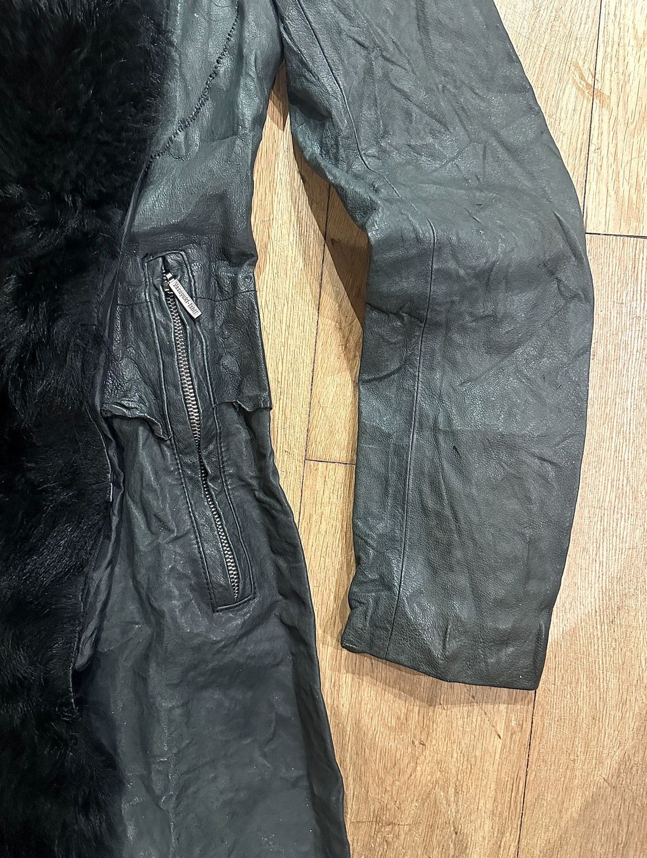 Yasuyuki Ishii FW07 Yasuyuki Ishii Pig-Leather Long Coat 🐷 Size US M / EU 48-50 / 2 - 7 Thumbnail