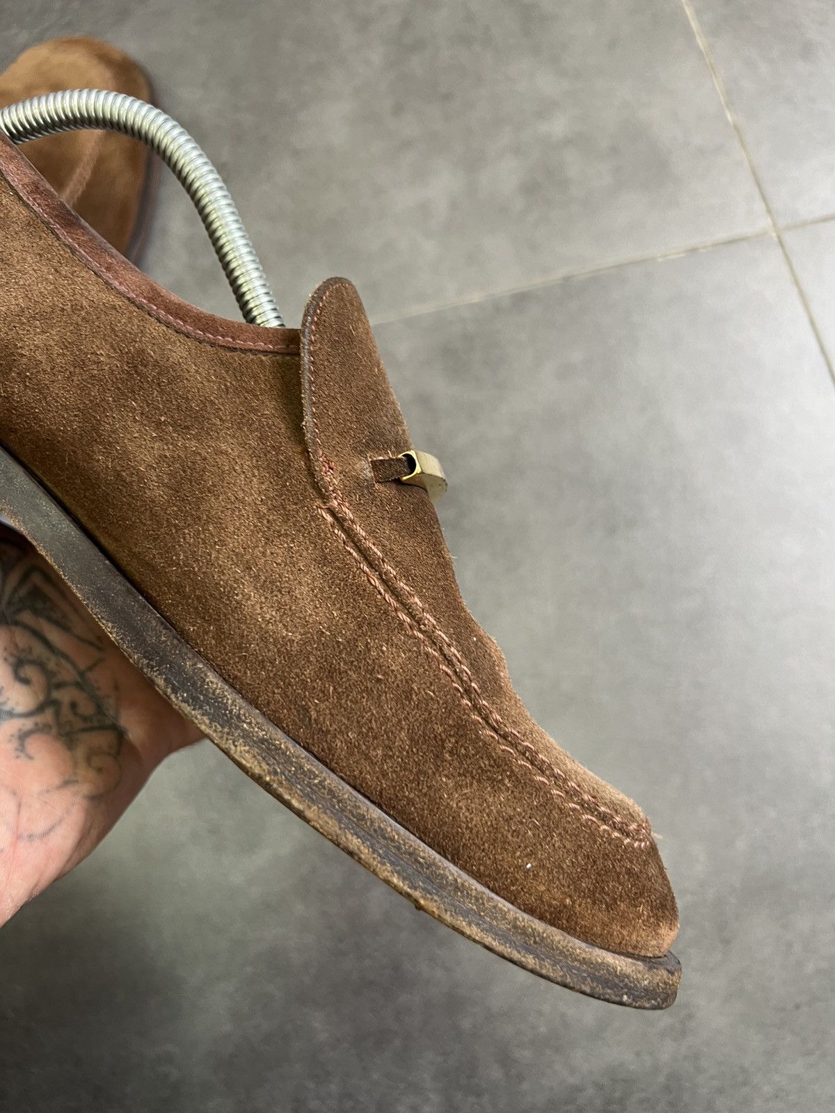 Gucci Gucci suede leather loafers Tom Ford era Size US 10.5 / EU 43-44 - 20 Thumbnail