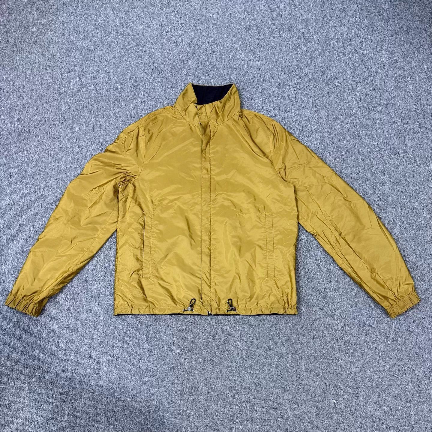 Prada Prada Black Yellow 2-Sided Triangle Logo Jacket 48 Size US M / EU 48-50 / 2 - 2 Thumbnail