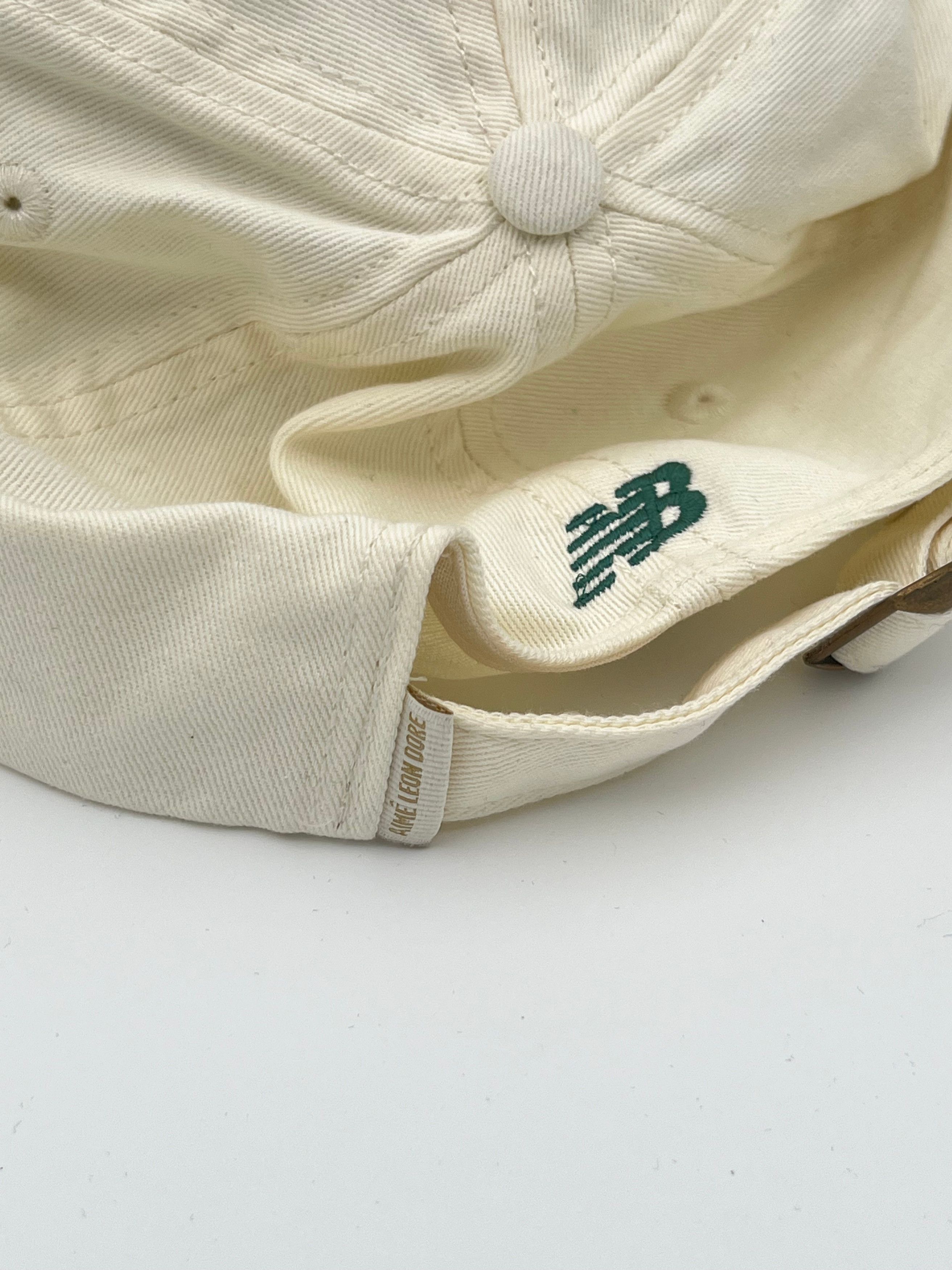 Aime Leon Dore Aime Leon Dore x New Balance Sonny NY IFTB Hat White/Green Size ONE SIZE - 5 Thumbnail