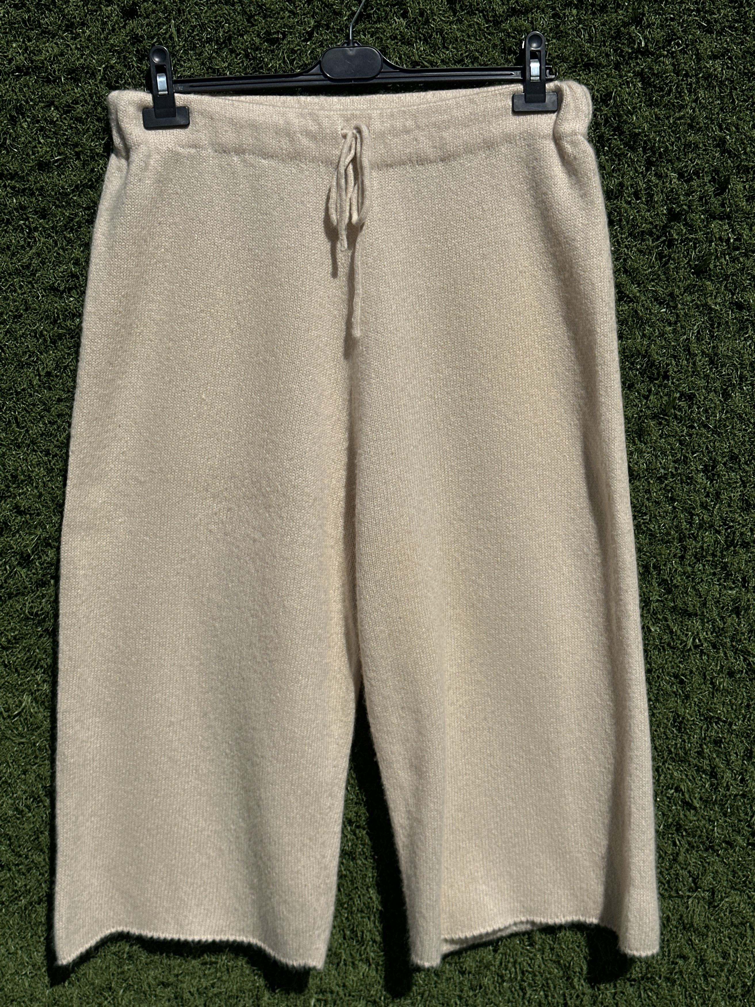 The Row The Row Cashmere Silk Wide Leg Knit Pants Pull On Size M Size 26" / US 2 / IT 38 - 1 Preview