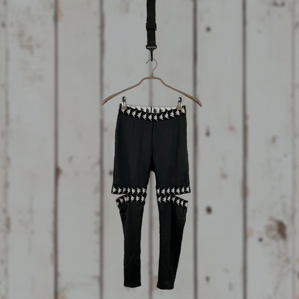 Kappa Kappa Leggings Womens Bandа Cut Out Nylon Polyester Black Size M Modern Sports & Yoga Size 32" / US 10 / IT 46 - 1 Thumbnail