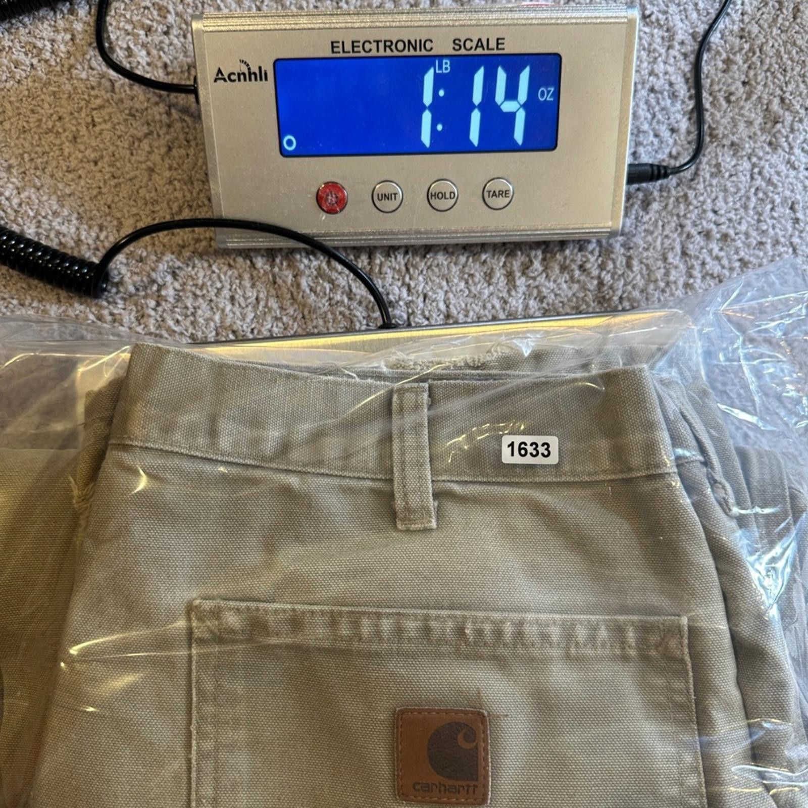 Carhartt Carhartt Mens 34x34 B11 Tan Carpenter Work Pants Distressed Size US 34 / EU 50 - 11 Thumbnail
