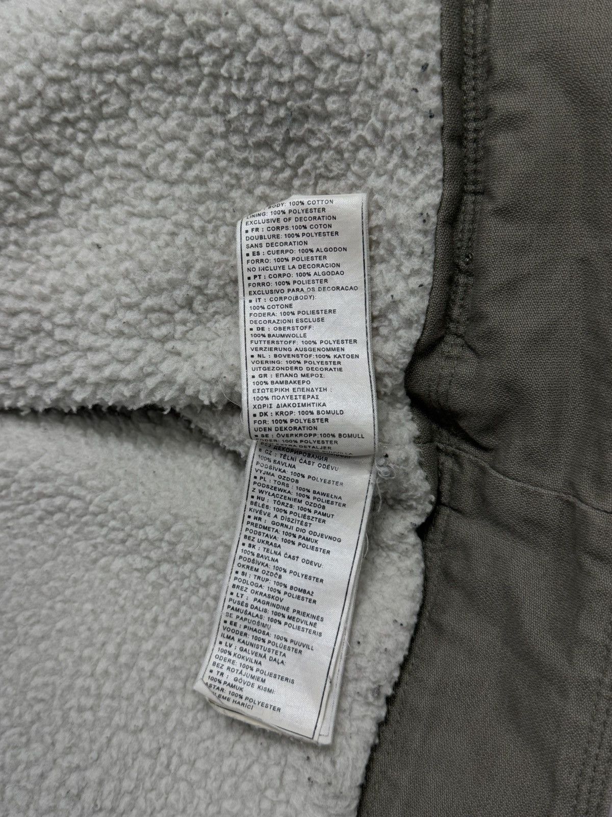 Nike ACG Vintage Nike Acg Khaki Sherpa Jacket Size US XL / EU 56 / 4 - 17 Thumbnail