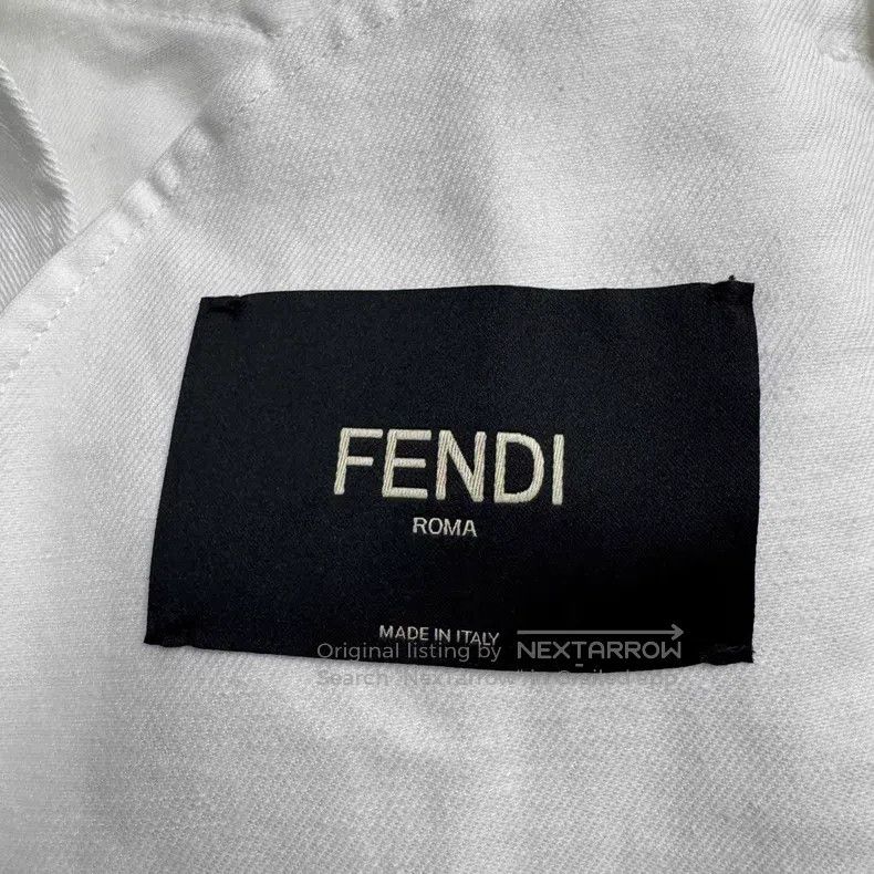 Fendi Fendi Hand-Painted Denim Jacket Size US M / EU 48-50 / 2 - 3 Thumbnail