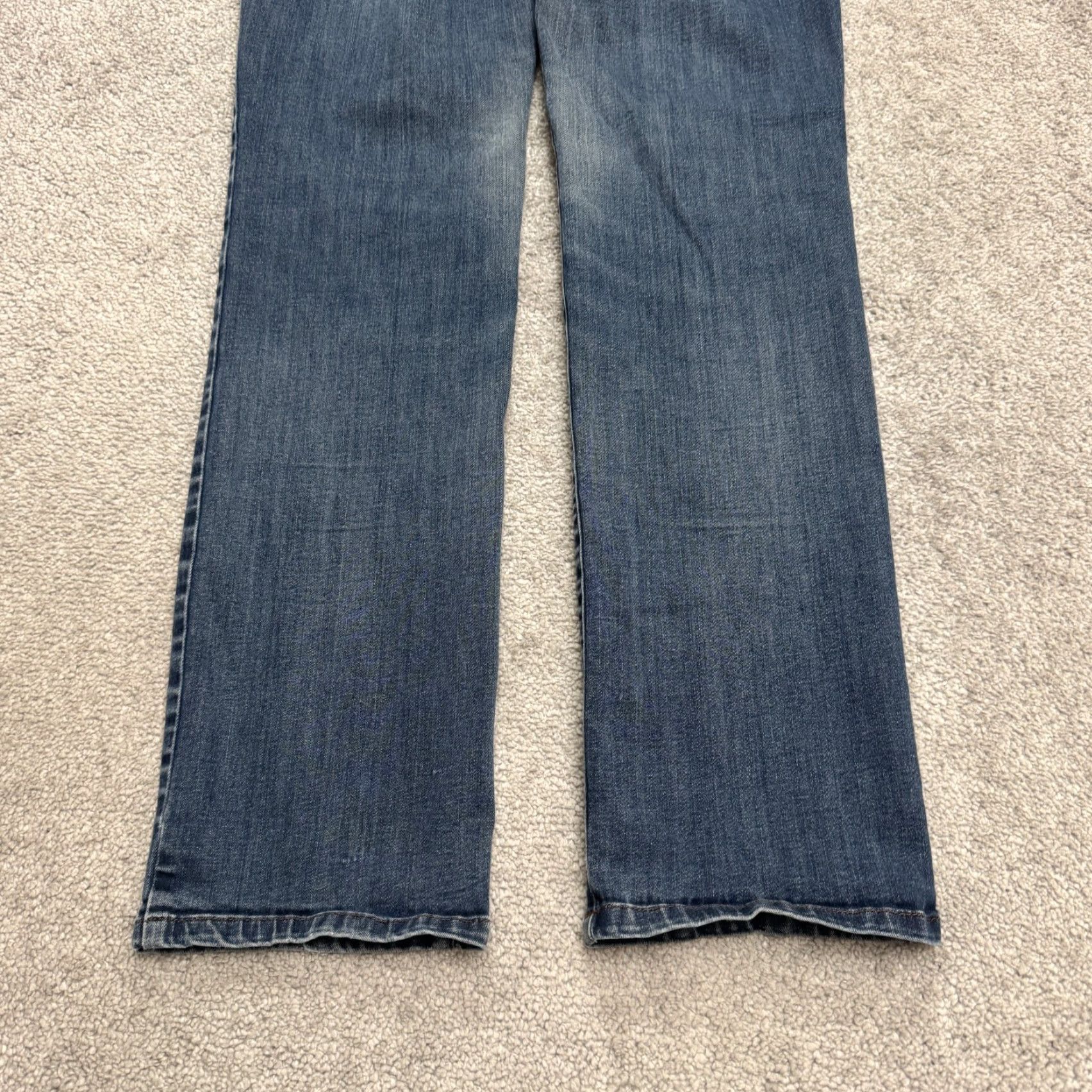 Eileen Fisher Eileen Fisher Jeans Womens 6 Blue Dark Wash Straight Leg Organic Cotton Denim Size 28" / US 6 / IT 42 - 3 Thumbnail