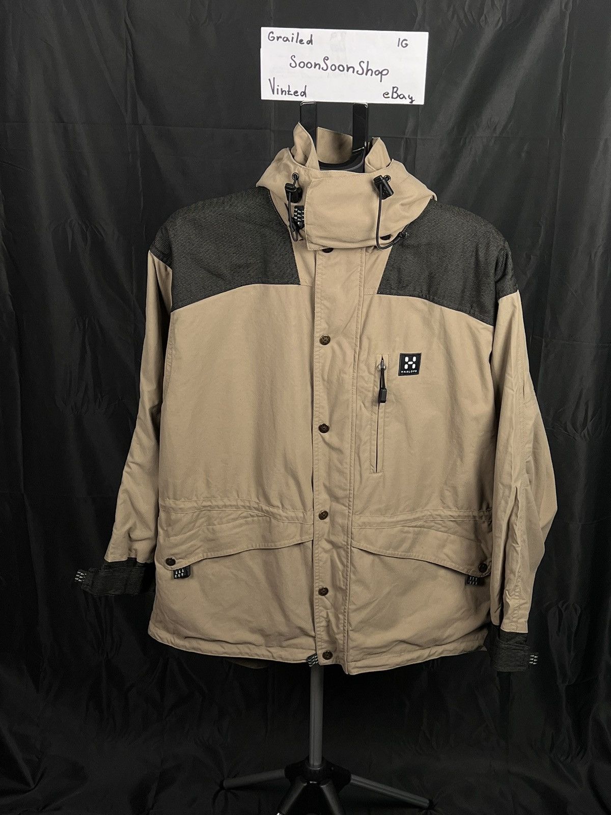 Haglofs × Vintage 🔴 Vintage Haglöfs climatic outdoor jacket sky Size M / US 6-8 / IT 42-44 - 3 Thumbnail