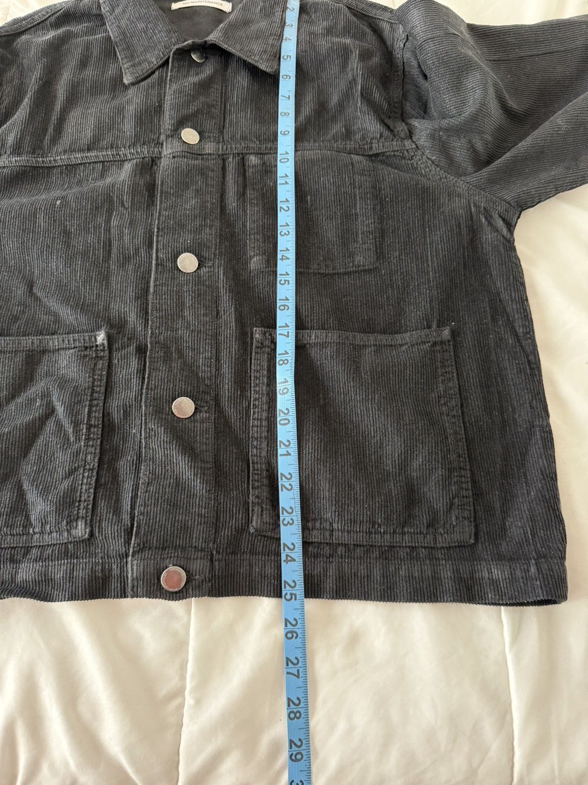 No Maintenance No Maintenance Haze Black Wax Corduroy Jacket Size US M / EU 48-50 / 2 - 3 Thumbnail