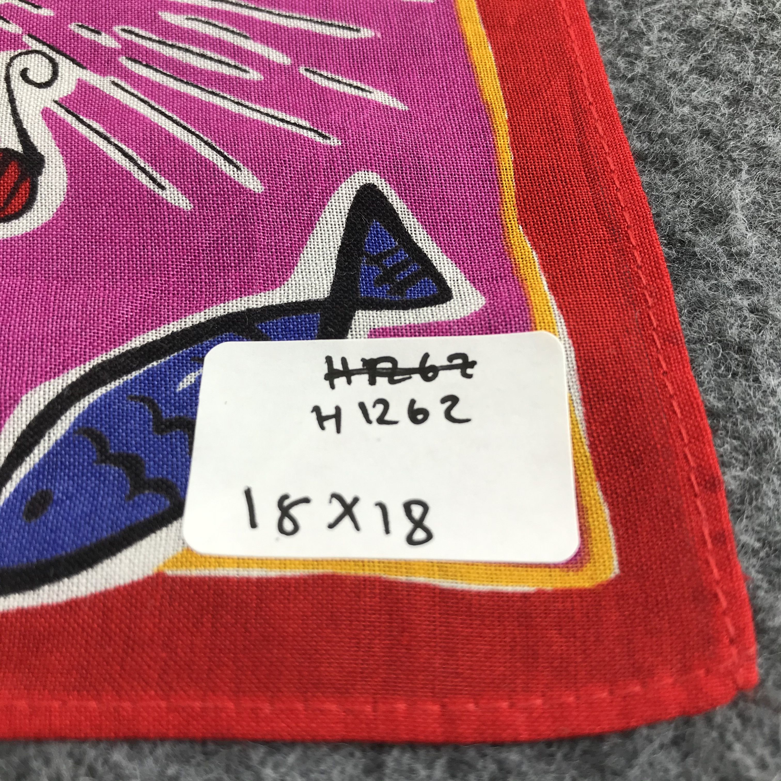 PERSON'S Person's Handkerchief Neckerchief Bandana H1262 Size ONE SIZE - 6 Thumbnail