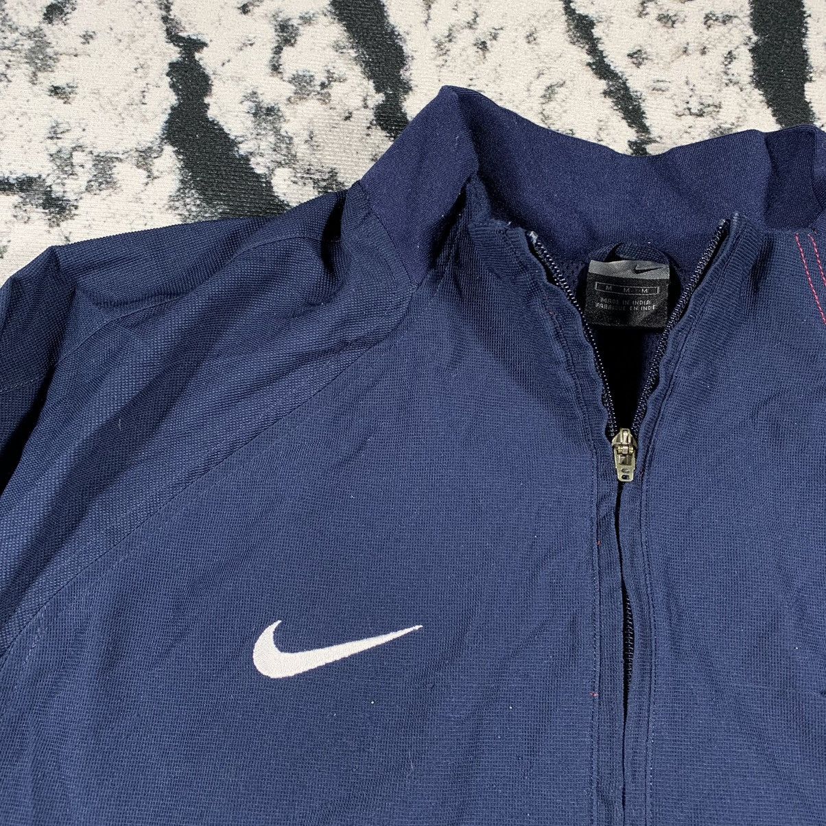 Nike × Vintage Vintage 90’s Nike USA Big Logo Football Zip Jacket Rare Size US XL / EU 56 / 4 - 8 Thumbnail