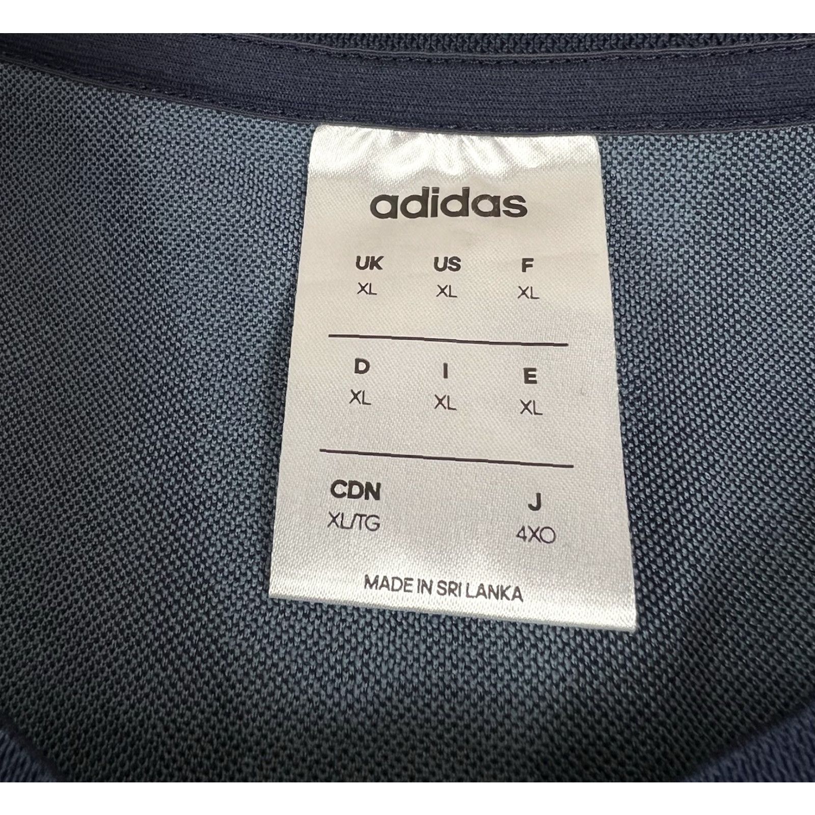 Adidas ADIDAS Mens Blue Freedom To Move Short Sleeve Shirt UPF 25 Climalite Size XL Size US XL / EU 56 / 4 - 5 Thumbnail