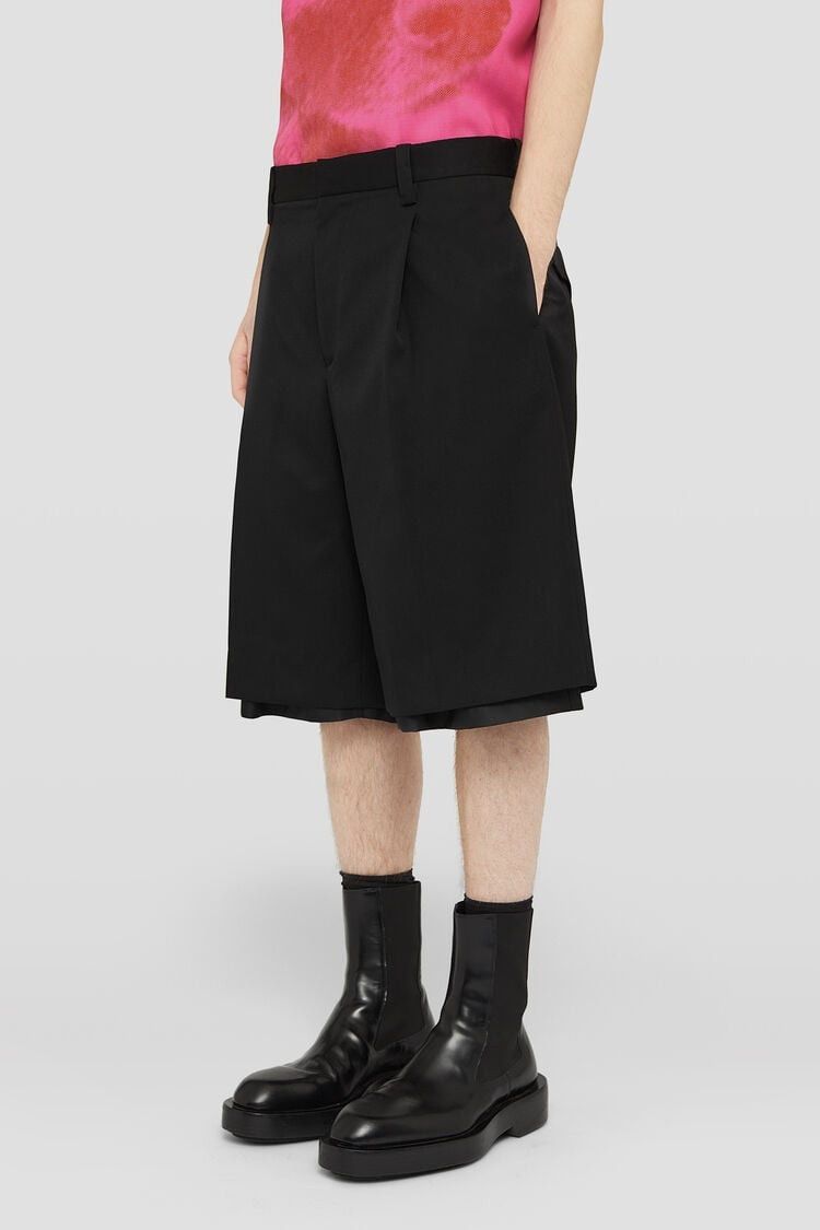 Jil Sander o1w1db10825 Trouser 94 Shorts in Black Size US 32 / EU 48 - 5 Thumbnail