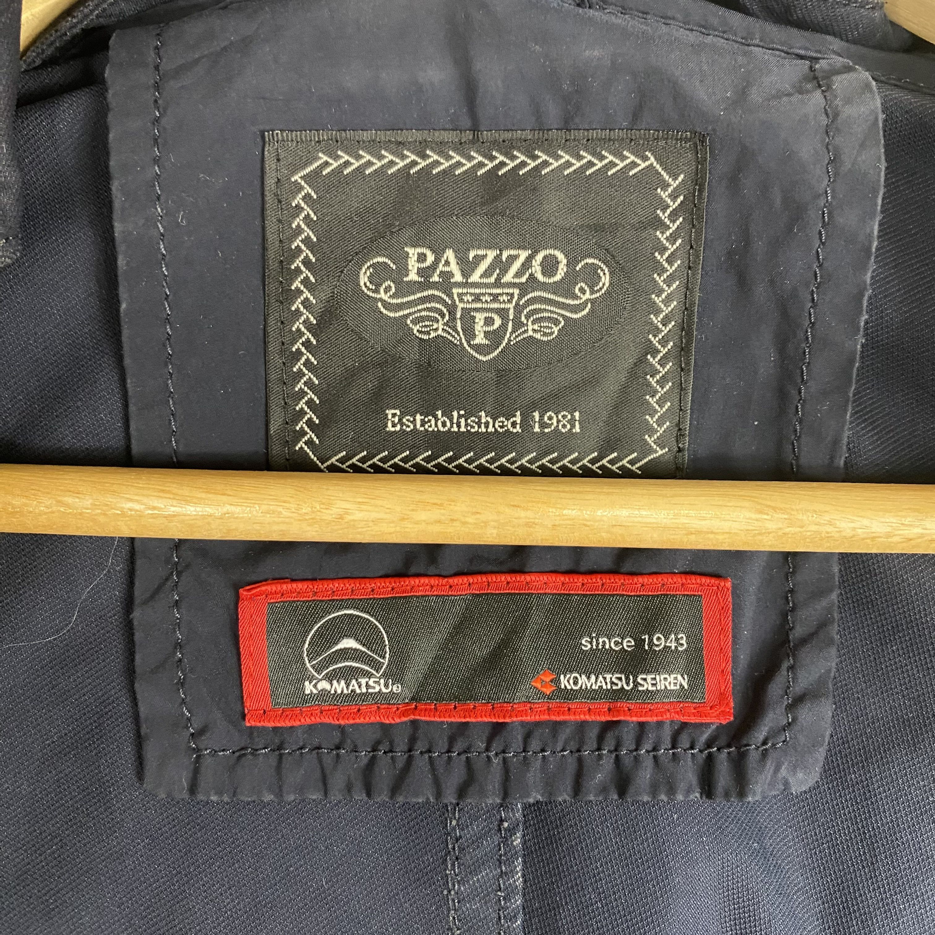 Pazzo 💥PAZZO BONDAGE FISHTAIL NAVY PARKA JACKET Size US M / EU 48-50 / 2 - 9 Thumbnail