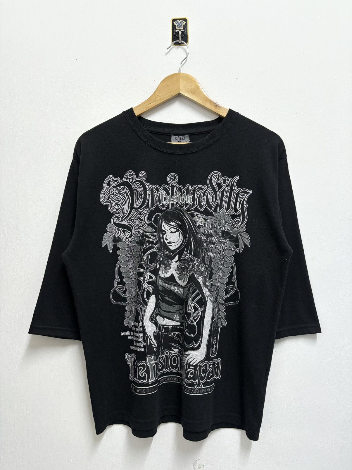 Hysteric Glamour 2000’s Bullet Noise - Yakuza The Fusion Japan 3Q T-Shirt Size US L / EU 52-54 / 3 - 1 Thumbnail