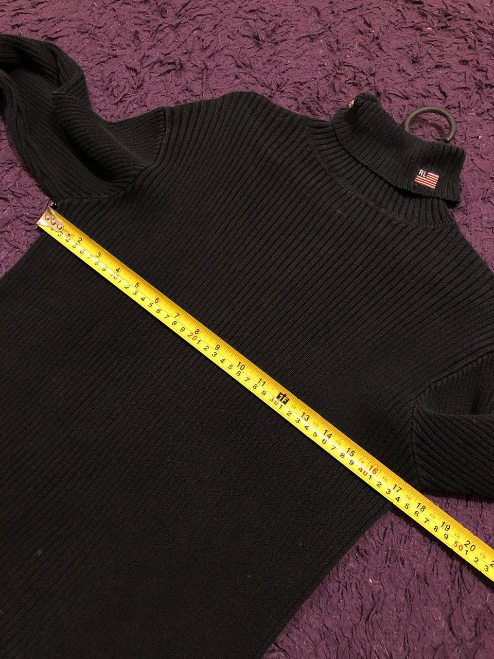 Polo Ralph Lauren Polo Ralph Lauren VTG 90s Turtleneck Sweater Size US L / EU 52-54 / 3 - 18 Thumbnail