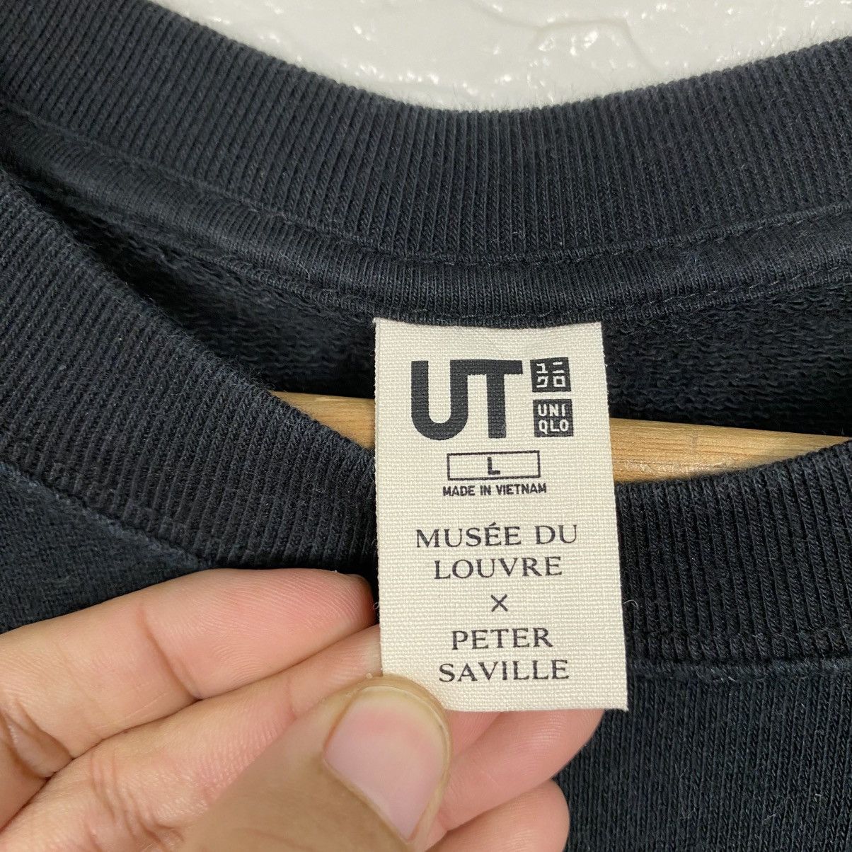 Japanese Brand Musee Du Louvre X Peter Saville Sweatshirt Big Logo Size US L / EU 52-54 / 3 - 15 Thumbnail