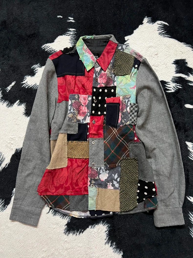 Comme des Garcons Comme Des Garcons Baijiabu multi-element collage shirt Size M / US 6-8 / IT 42-44 - 2 Thumbnail