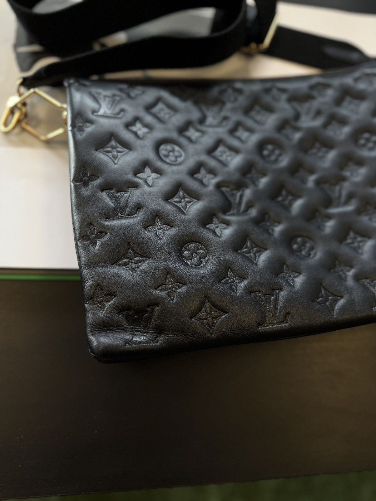 Louis Vuitton Louis Vuitton Coussin MM Purse Black Monogram $5500 Retail Size ONE SIZE - 3 Thumbnail