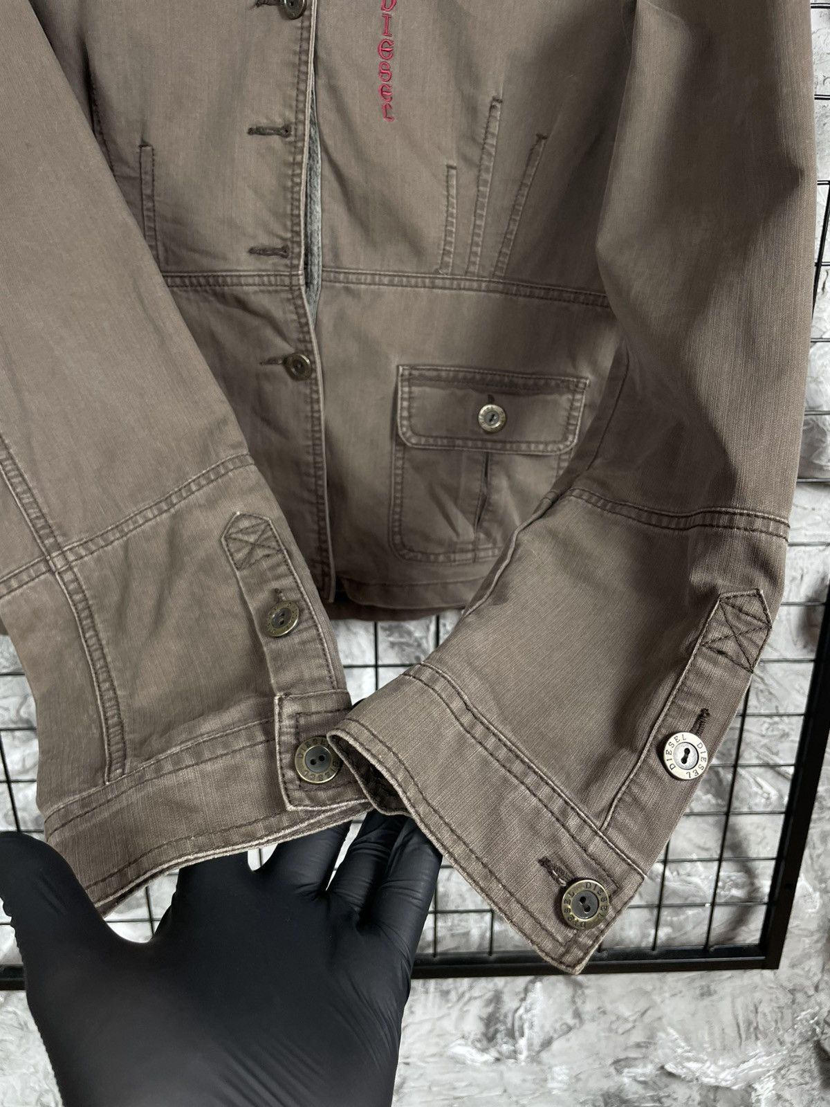 Diesel 2000s Diesel Archive Rare U2K Jacket Big Logo Japanese Vibe Size US S / EU 44-46 / 1 - 7 Thumbnail