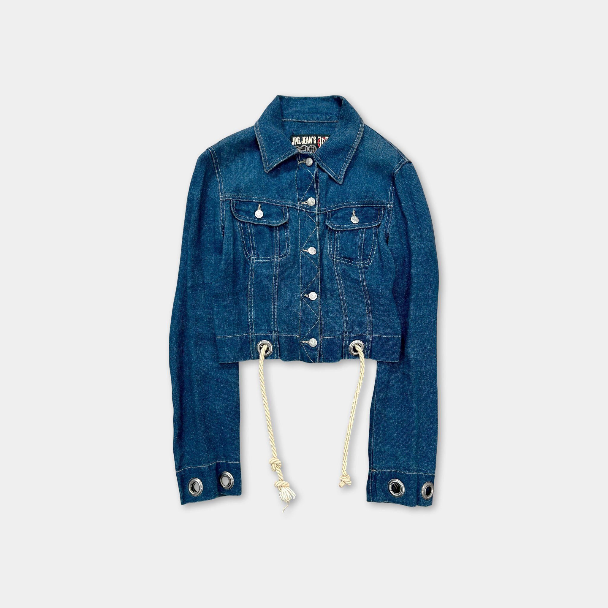 Jean Paul Gaultier Jean Paul Gaultier 90's Rope Denim Jacket | Grailed