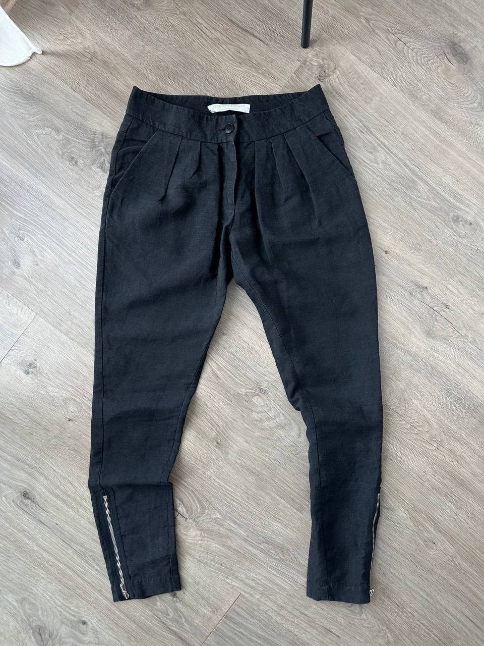 If Six Was Nine Vintage Nina Van ROOIJEN Black Rare Pants Size US 28 / EU 44 - 8 Thumbnail